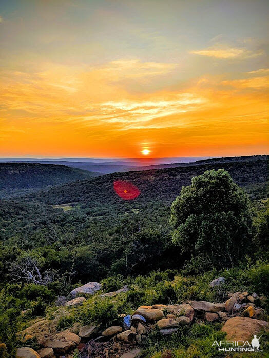 Sunsrise in South Africa