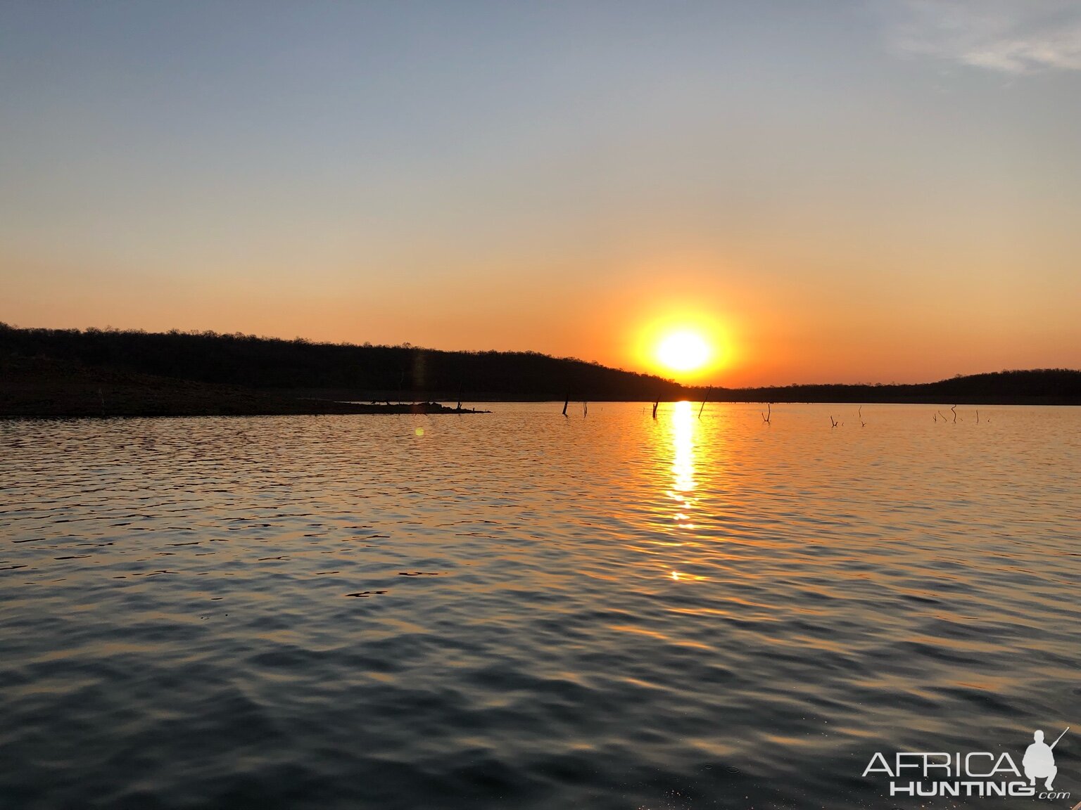 Susnet on Lake Kariba Zimbabwe