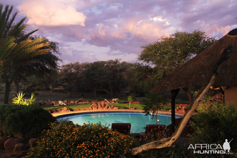 Swimming Pool Namibia Hunting Accommodation