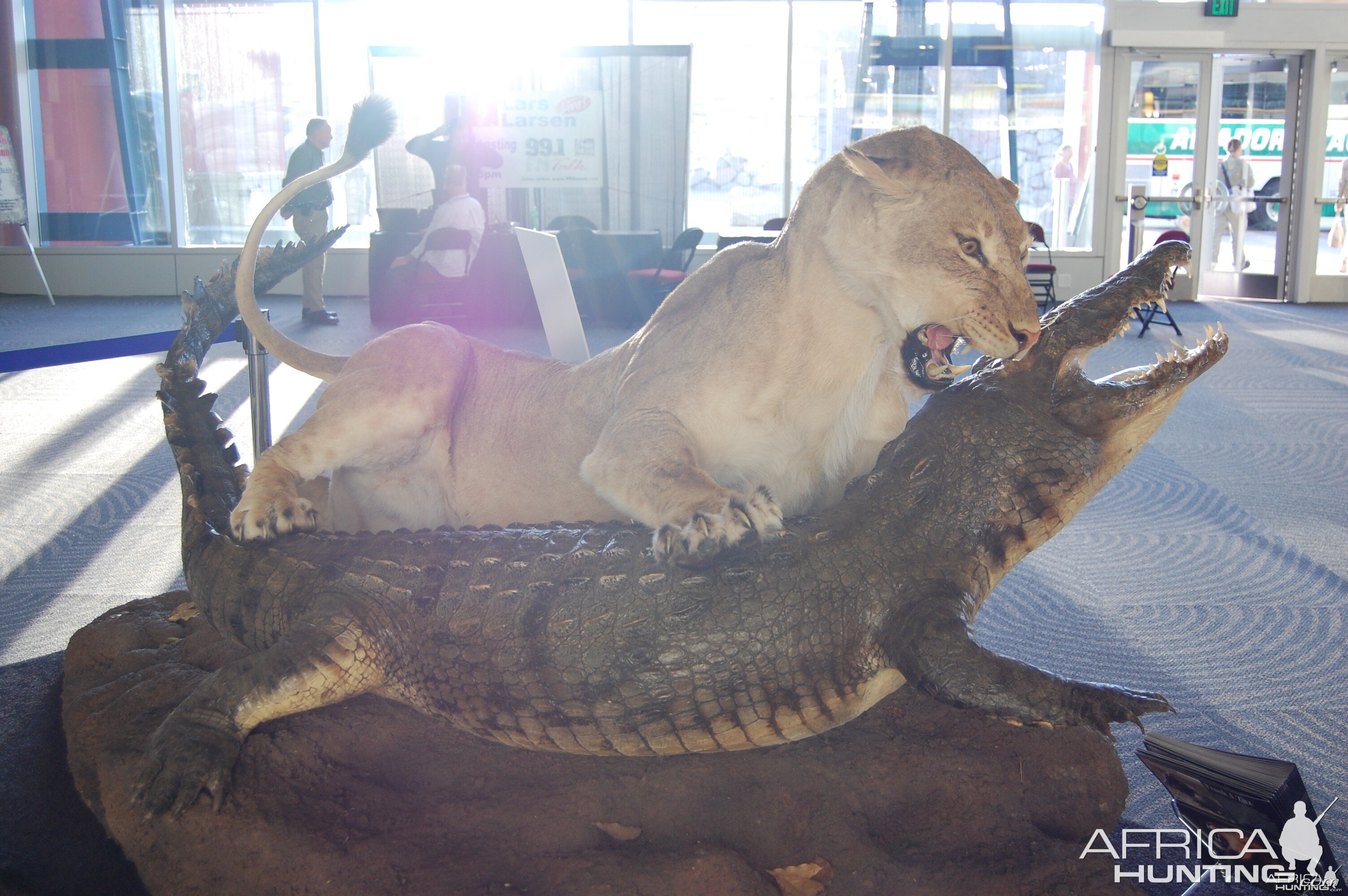 Taxidermy at Safari Club International Convention