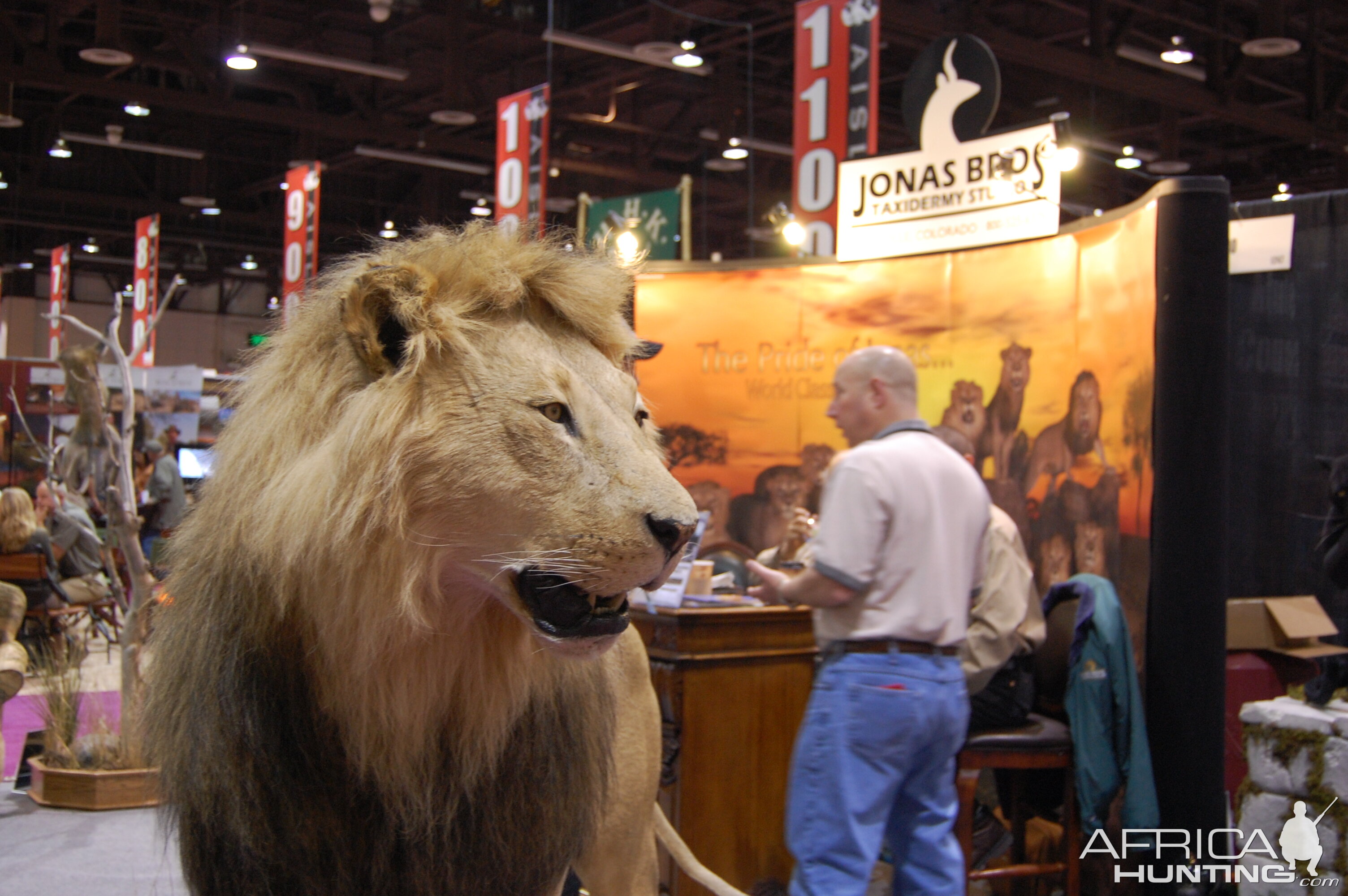 Taxidermy at Safari Club International Convention