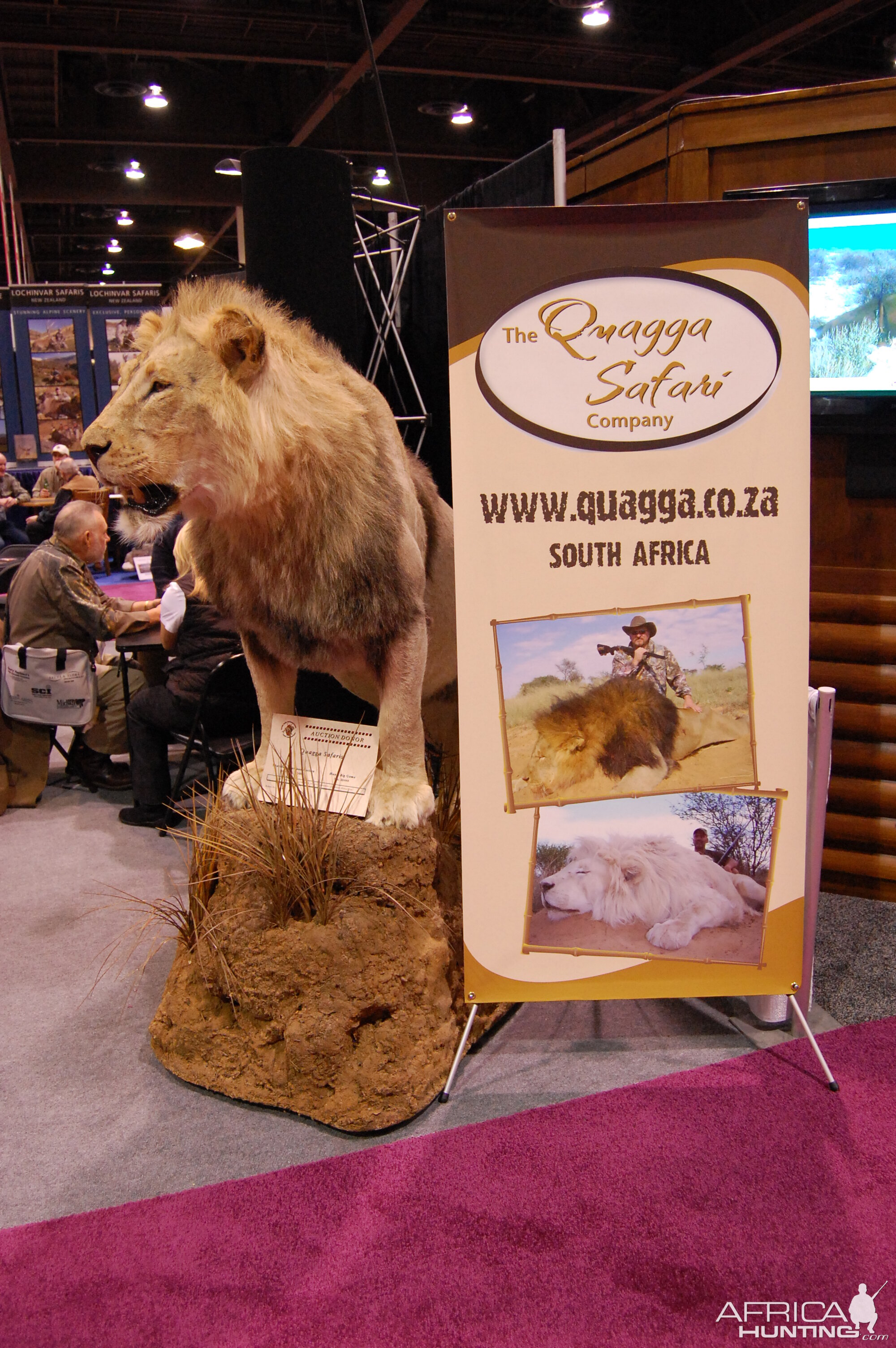 Taxidermy at Safari Club International Convention