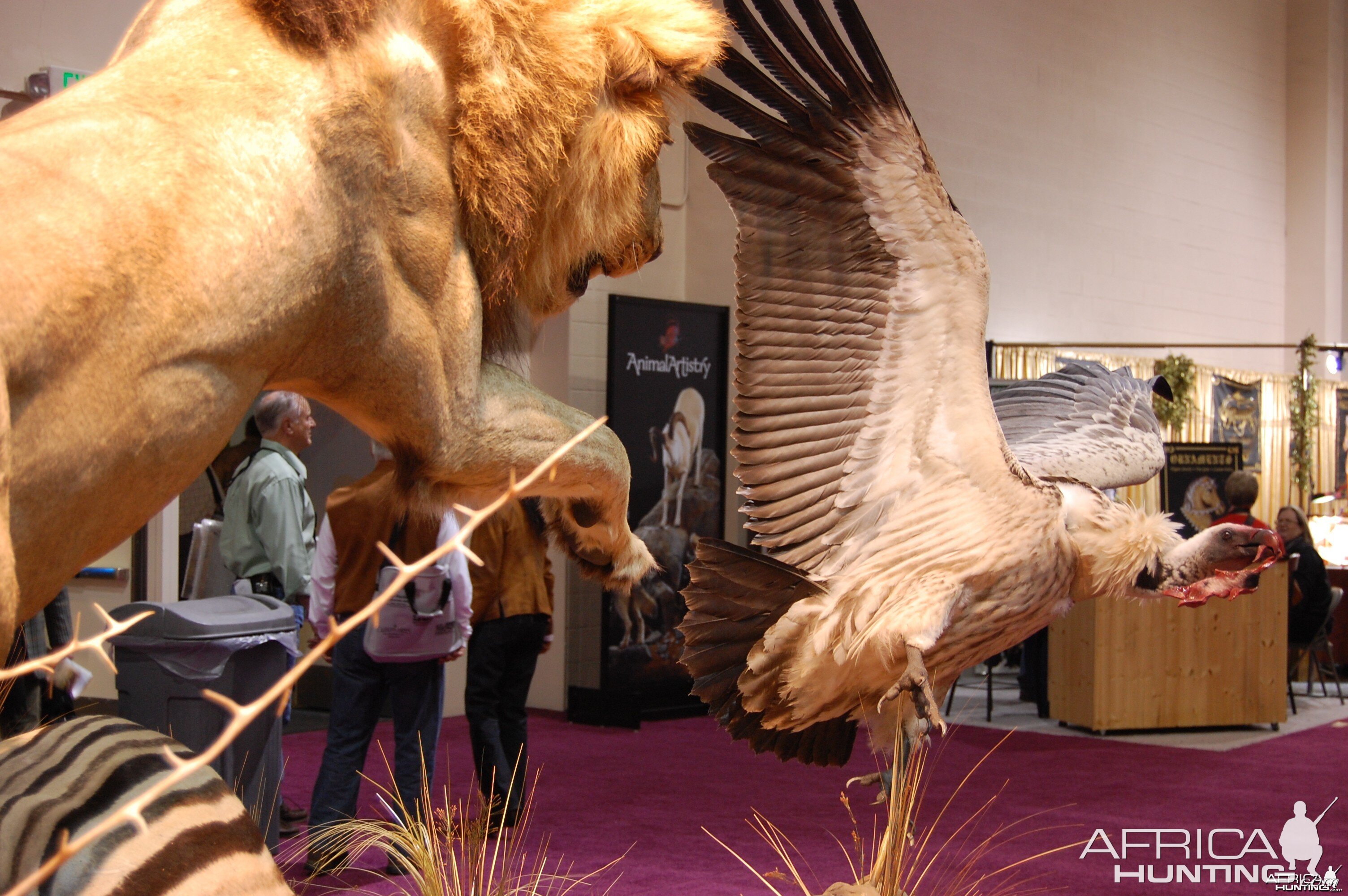 Taxidermy at Safari Club International Convention