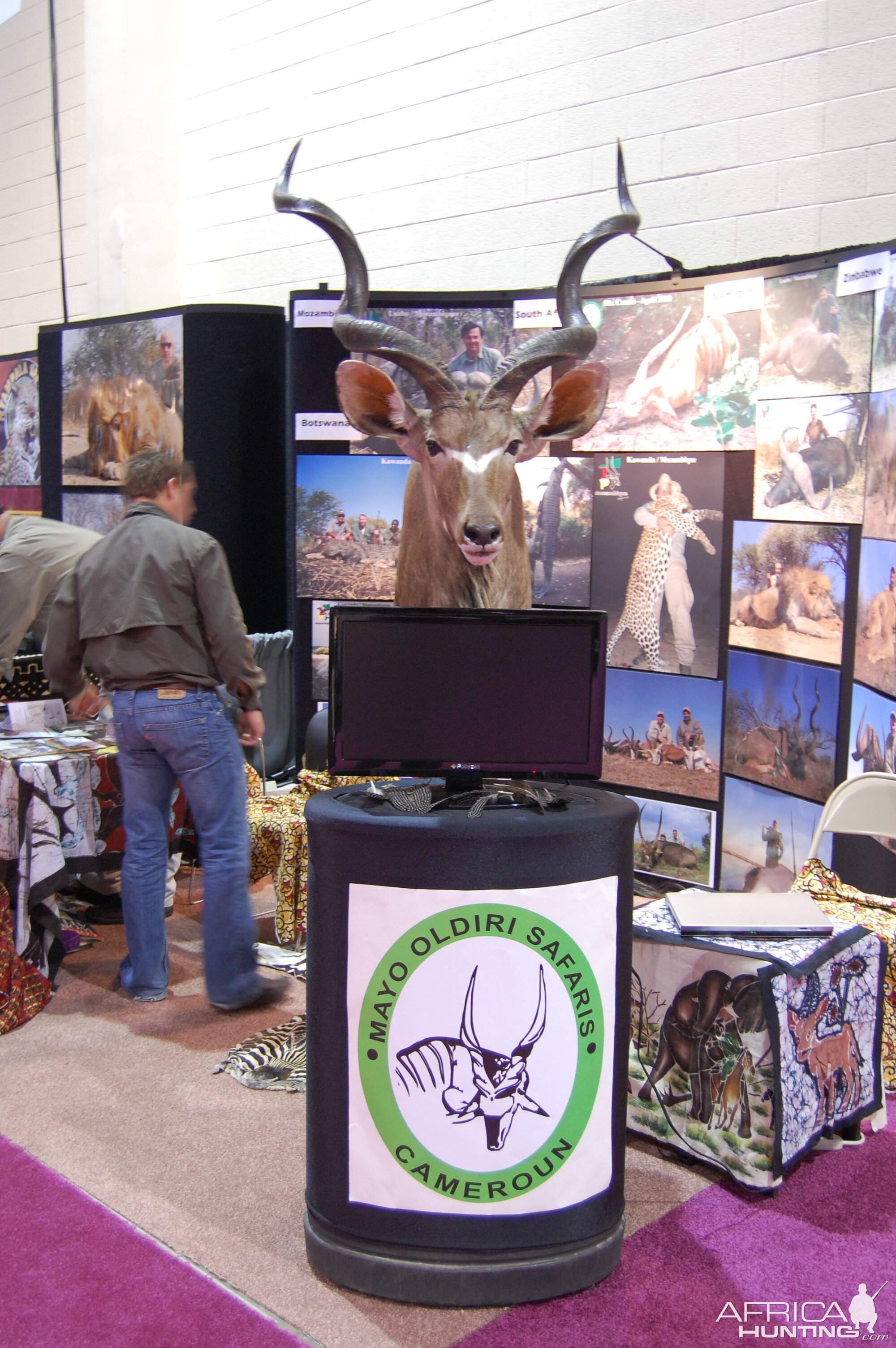 Taxidermy at Safari Club International Convention