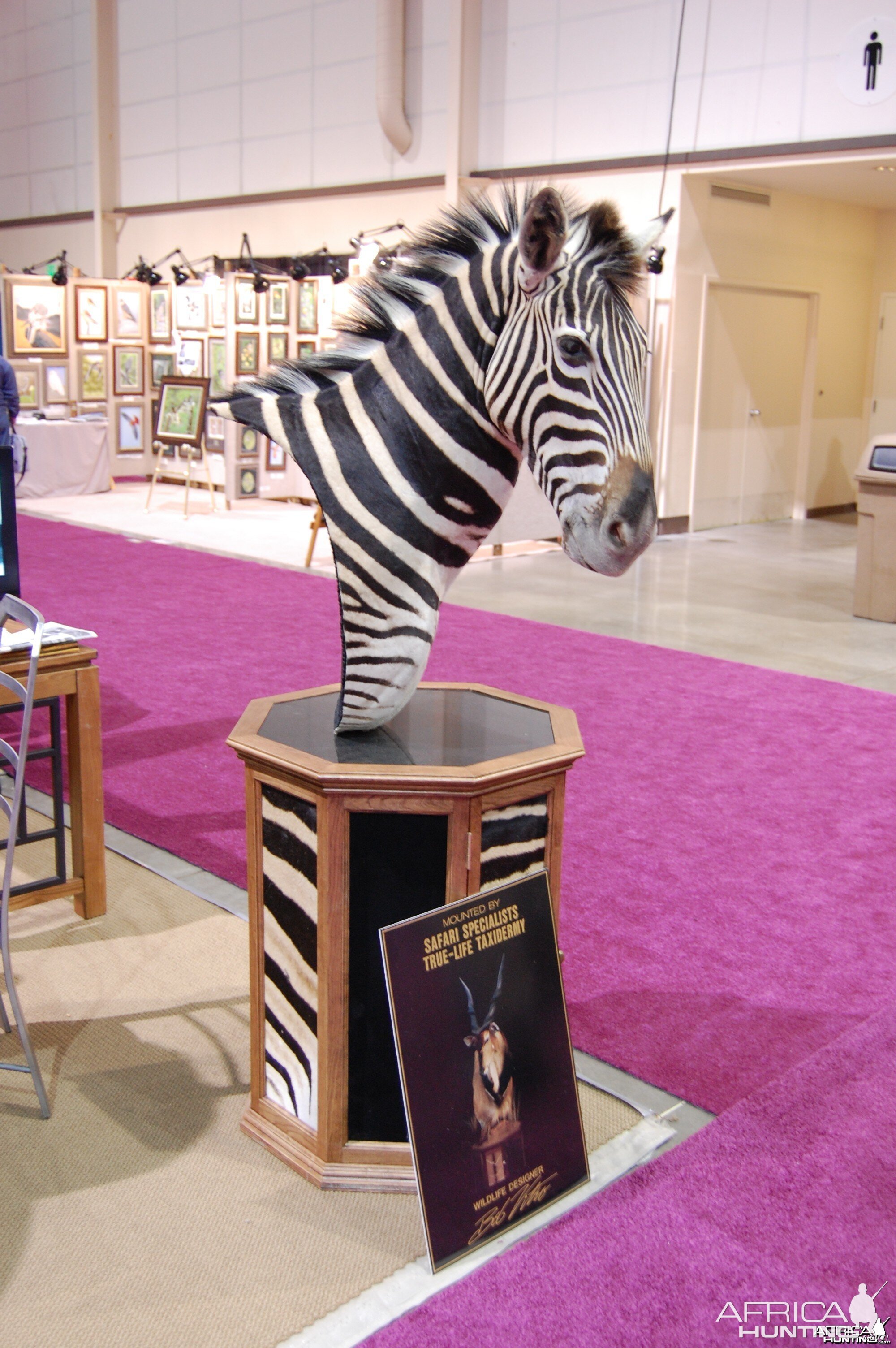 Taxidermy at Safari Club International Convention