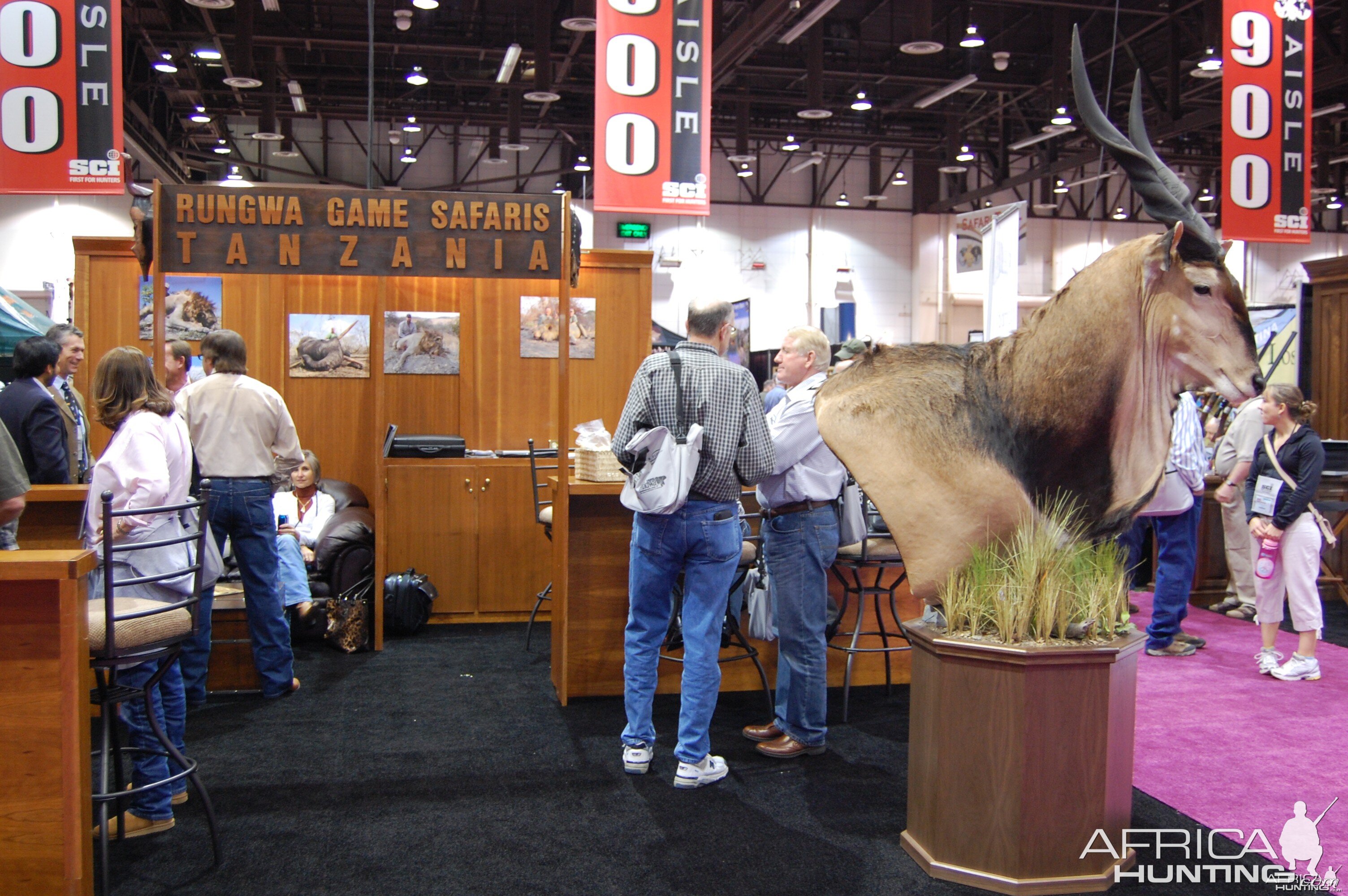 Taxidermy at Safari Club International Convention