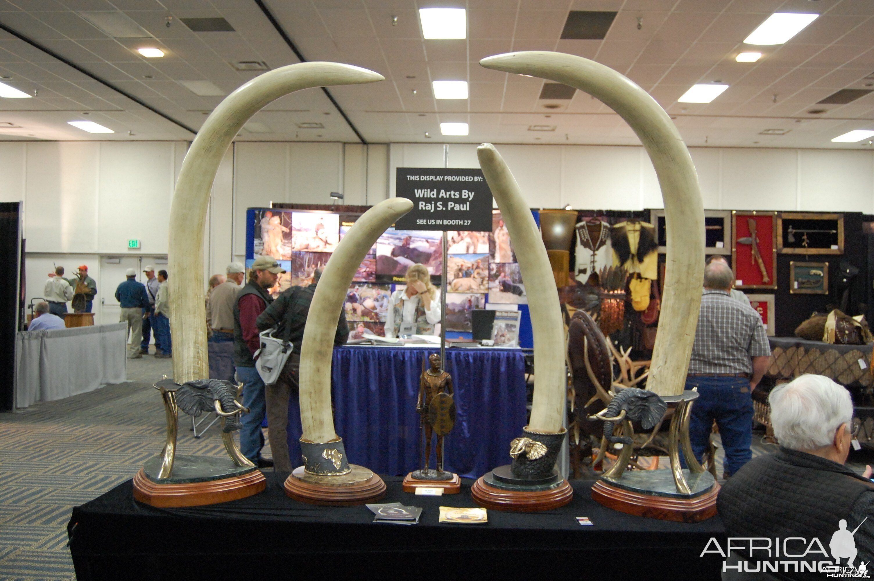 Taxidermy at Safari Club International Convention