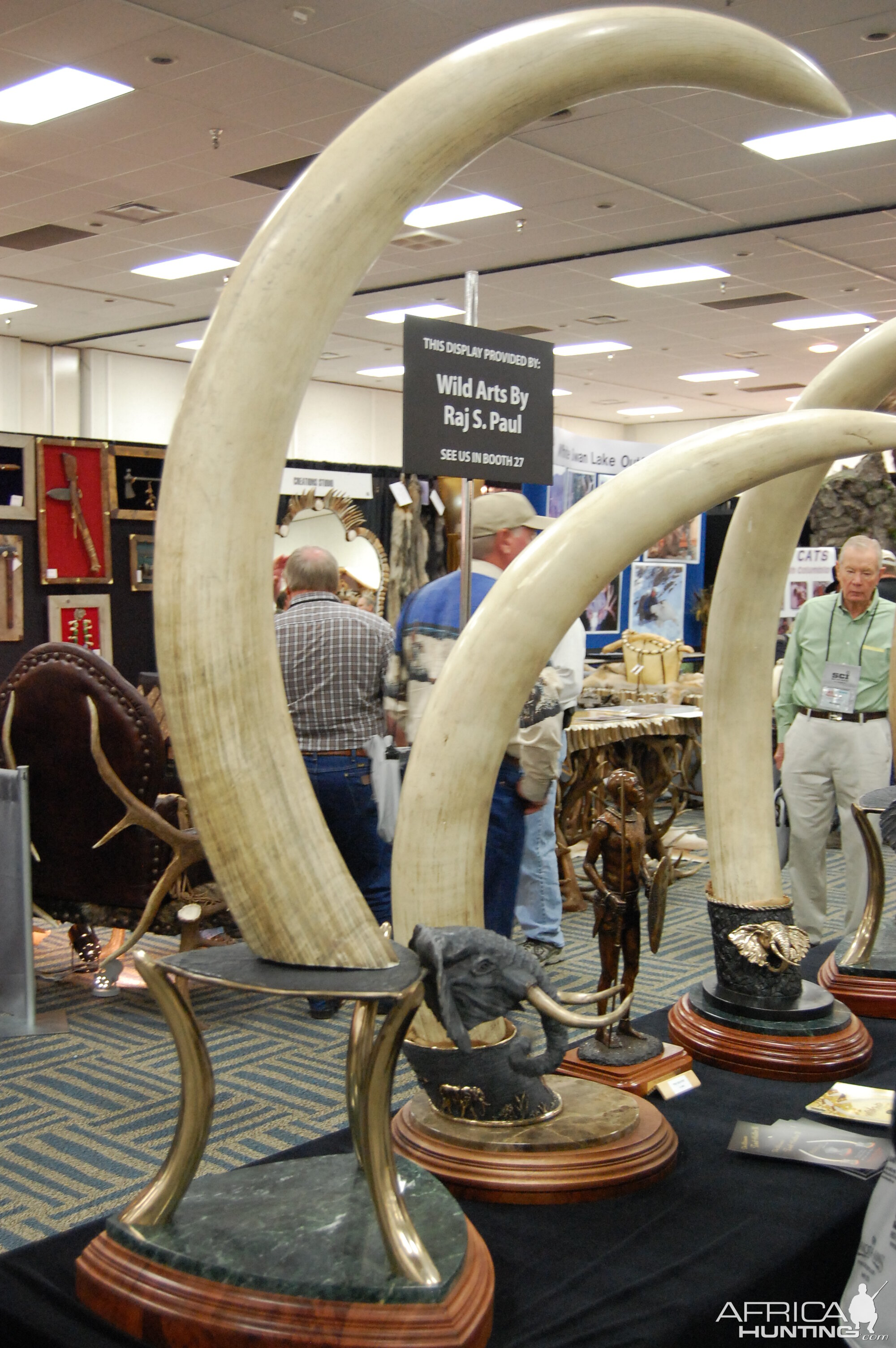 Taxidermy at Safari Club International Convention