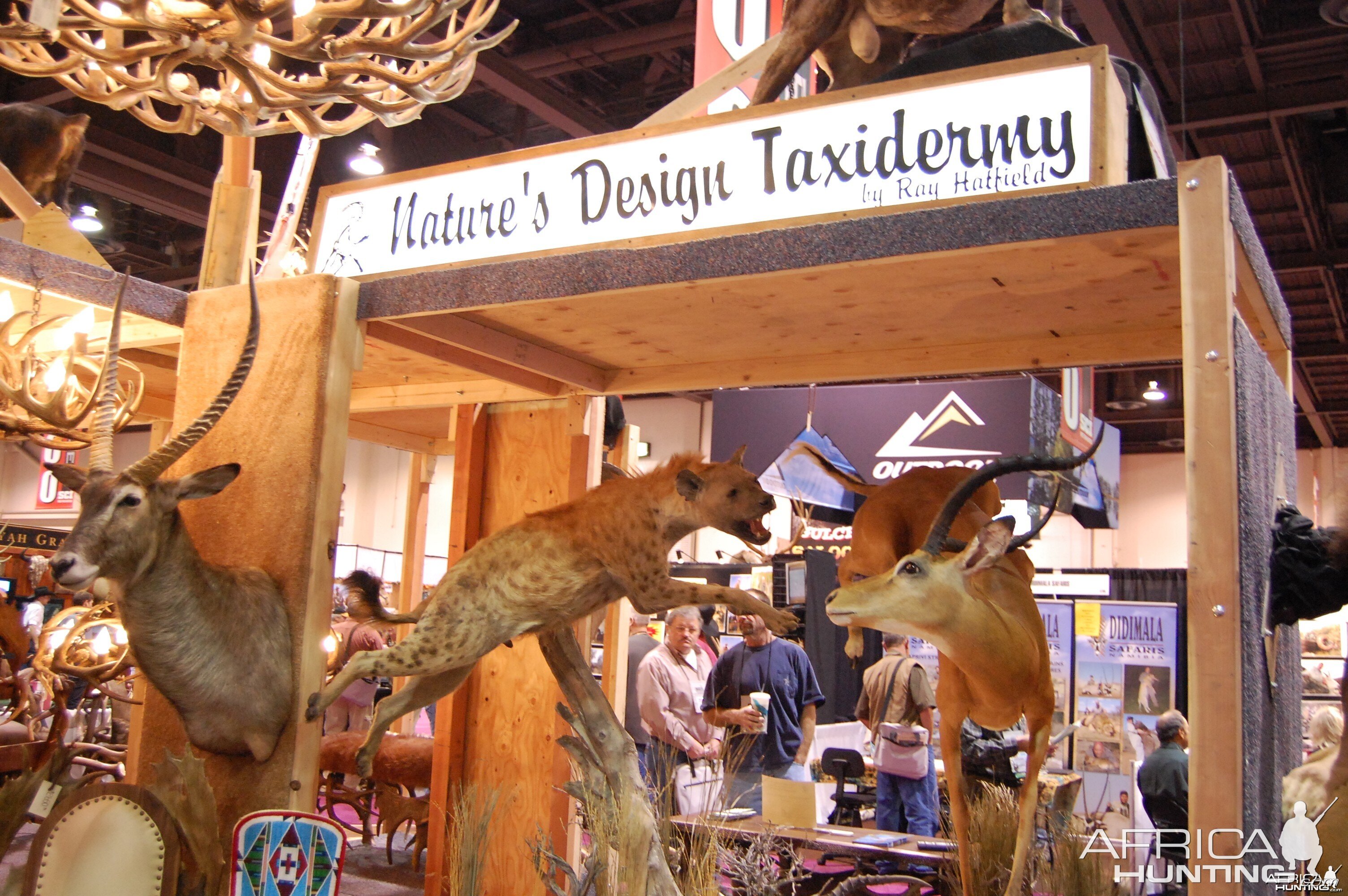 Taxidermy at Safari Club International Convention