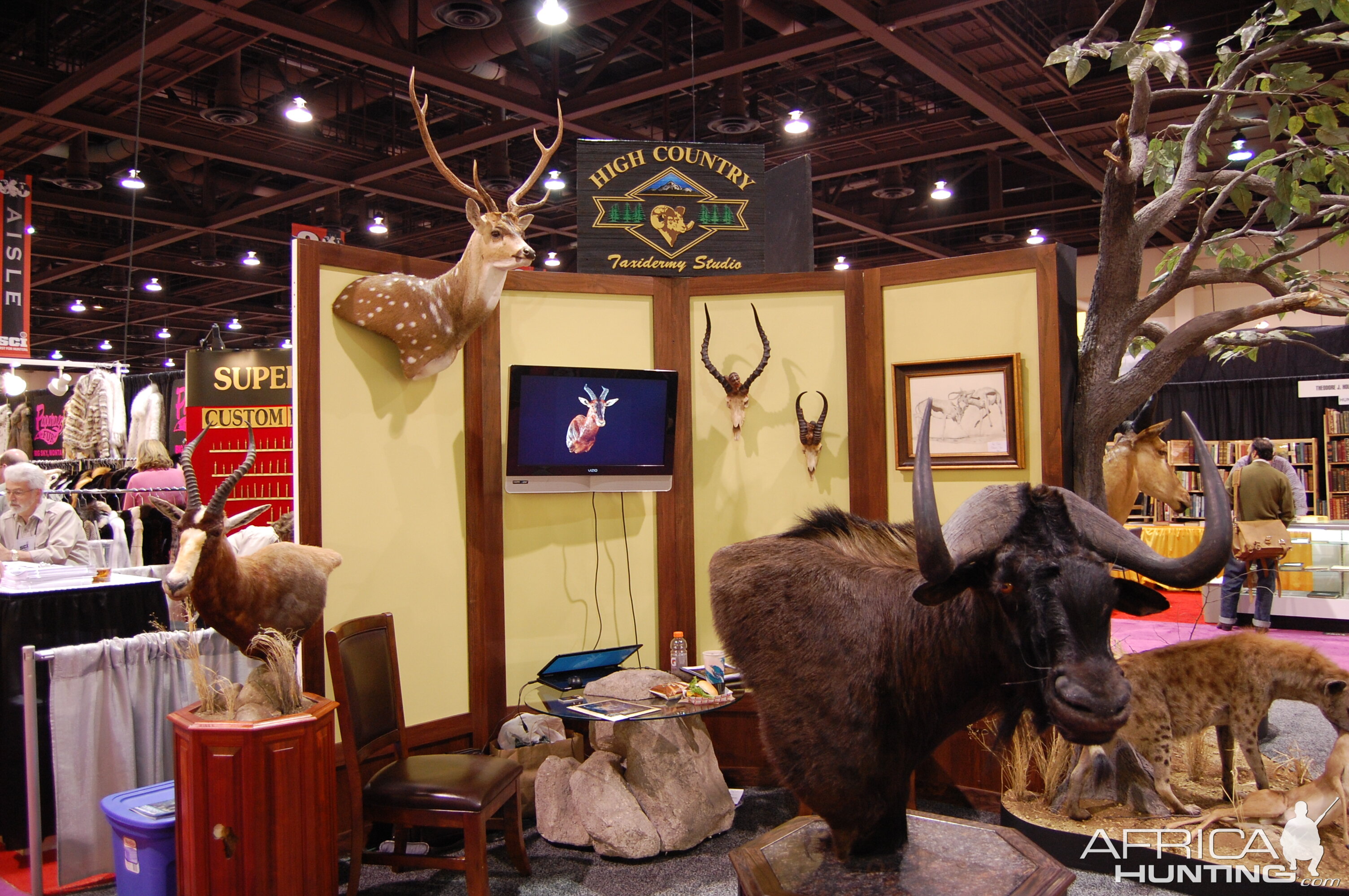 Taxidermy at Safari Club International Convention