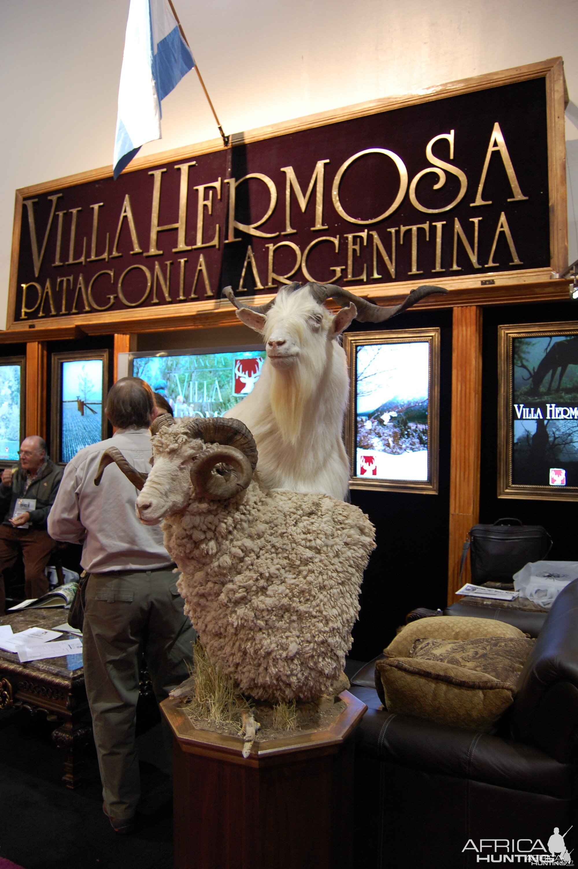 Taxidermy at Safari Club International Convention