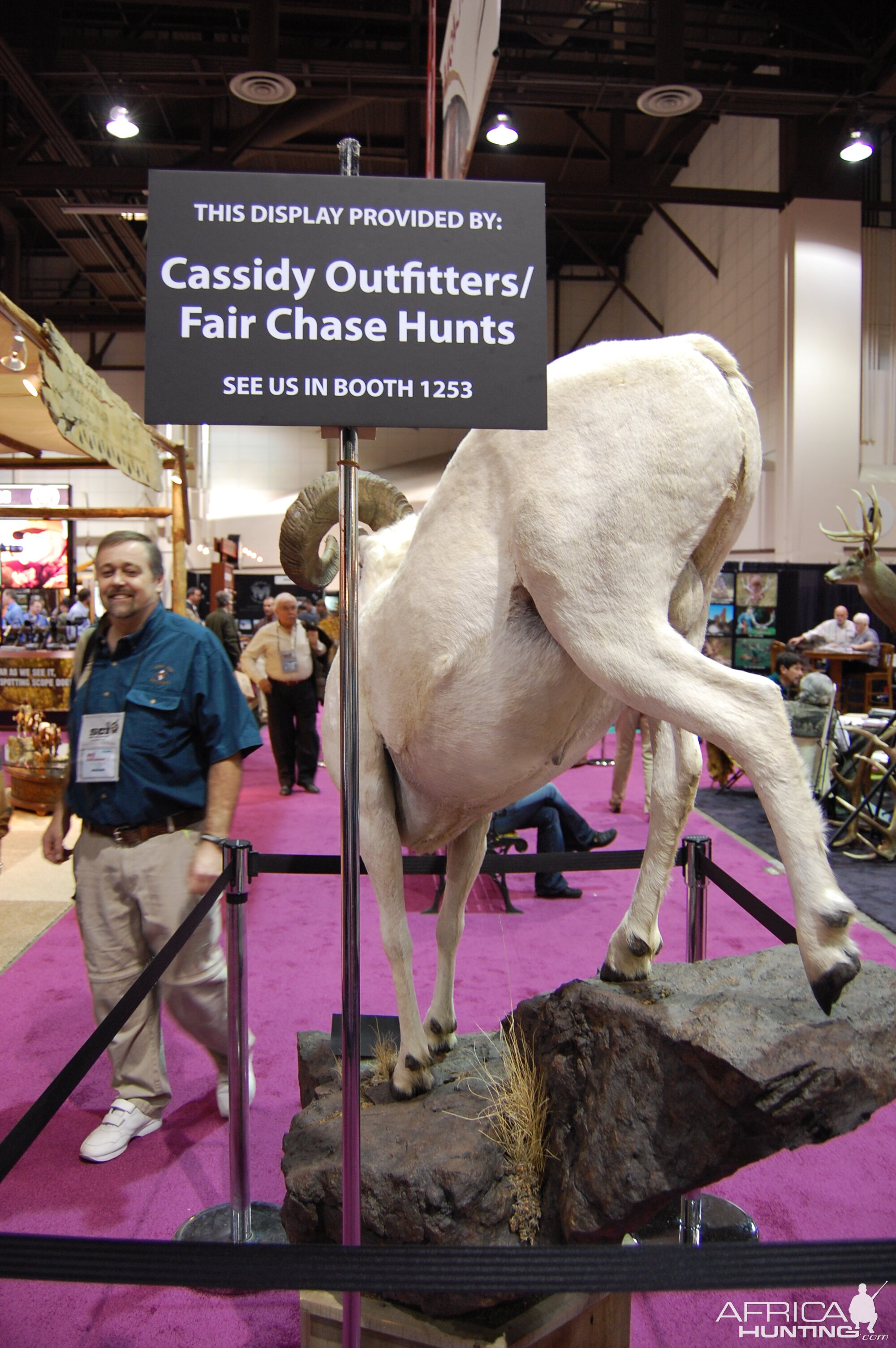 Taxidermy at Safari Club International Convention