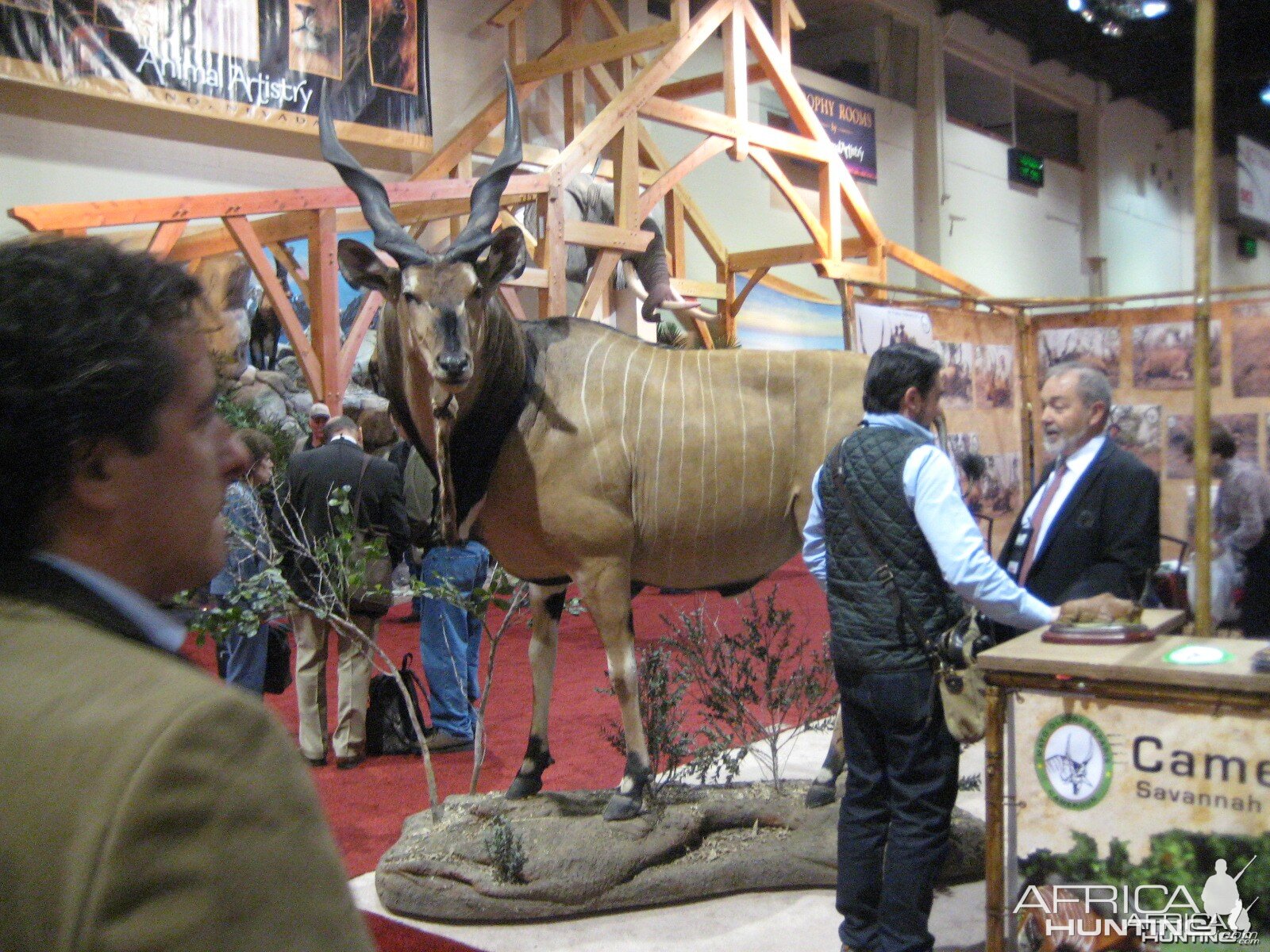 Taxidermy at Safari Club International Convention