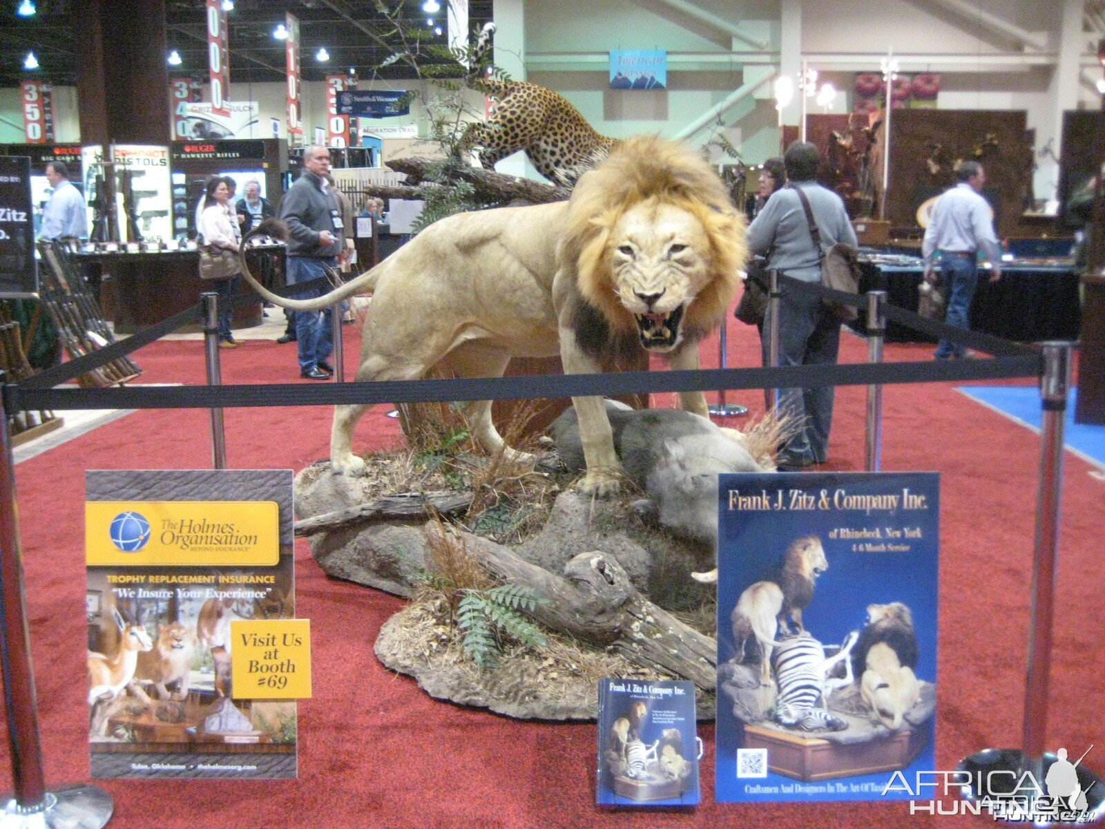 Taxidermy at Safari Club International Convention