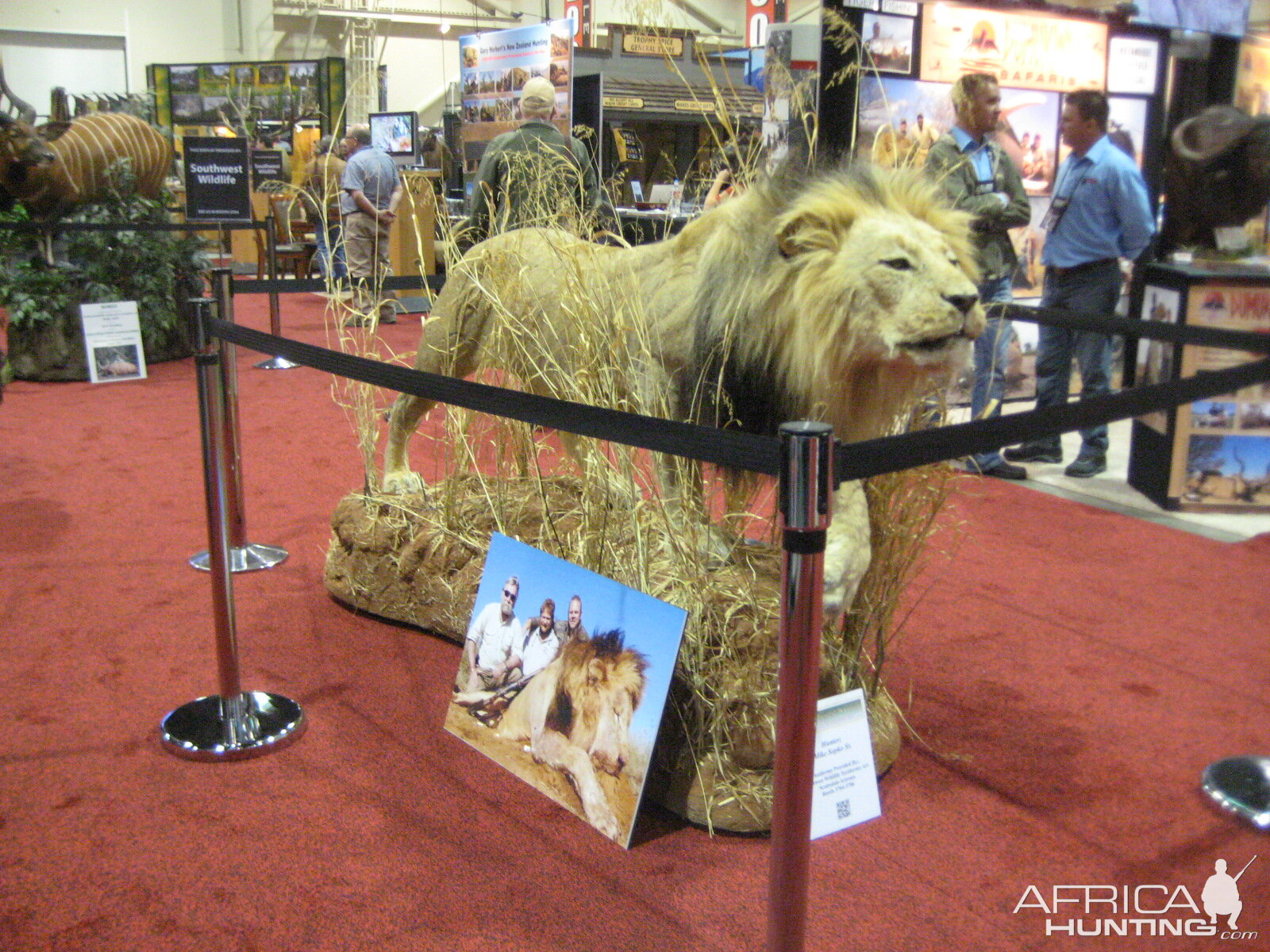 Taxidermy at Safari Club International Convention