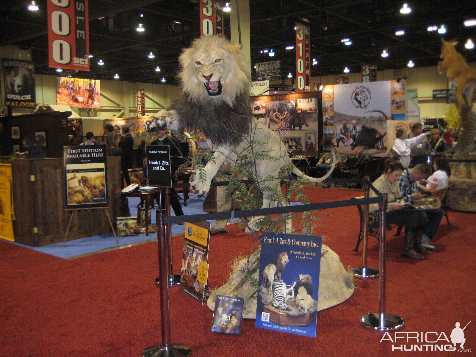 Taxidermy at Safari Club International Convention