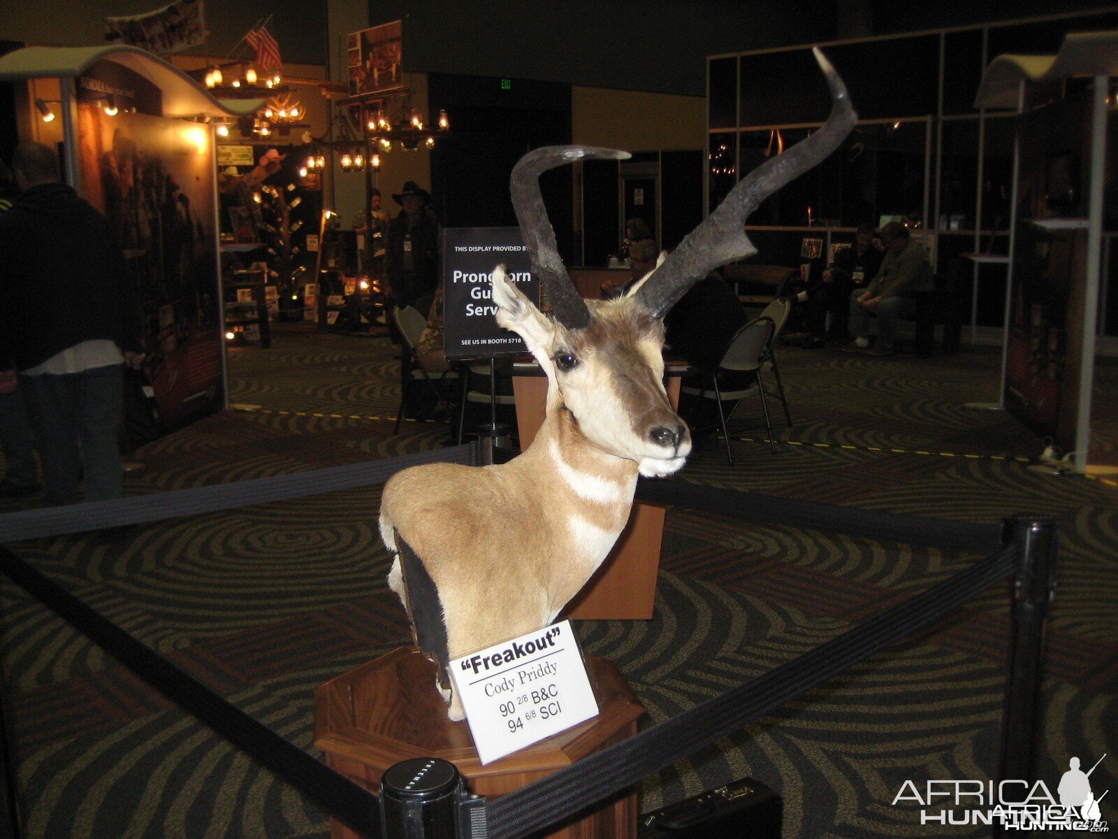 Taxidermy at Safari Club International Convention