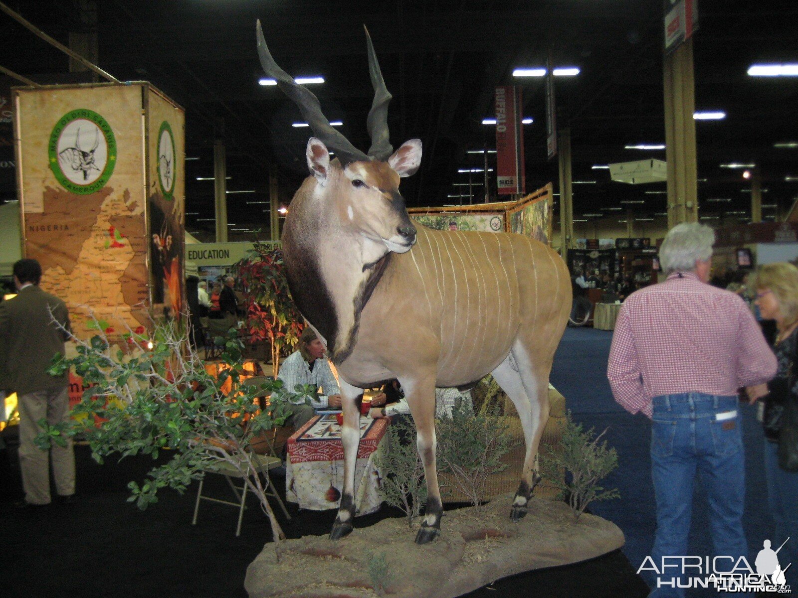 Taxidermy at Safari Club International Convention