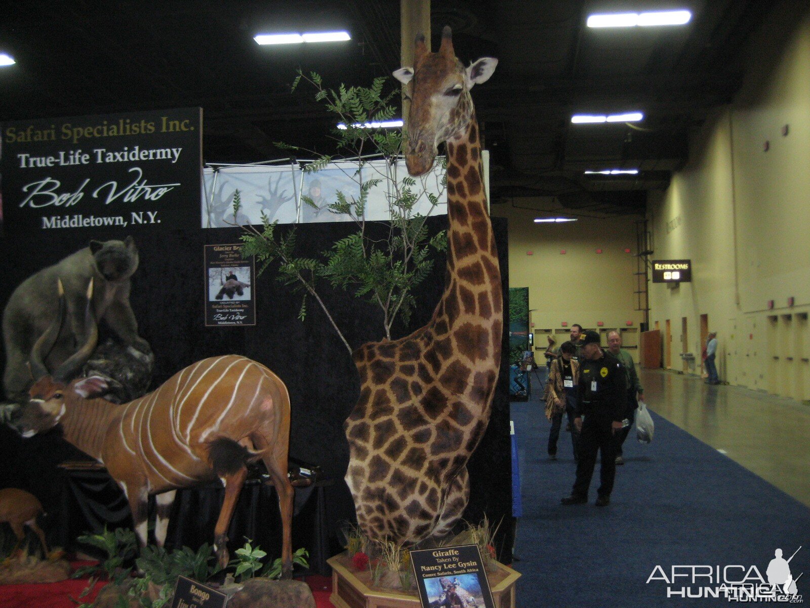 Taxidermy at Safari Club International Convention