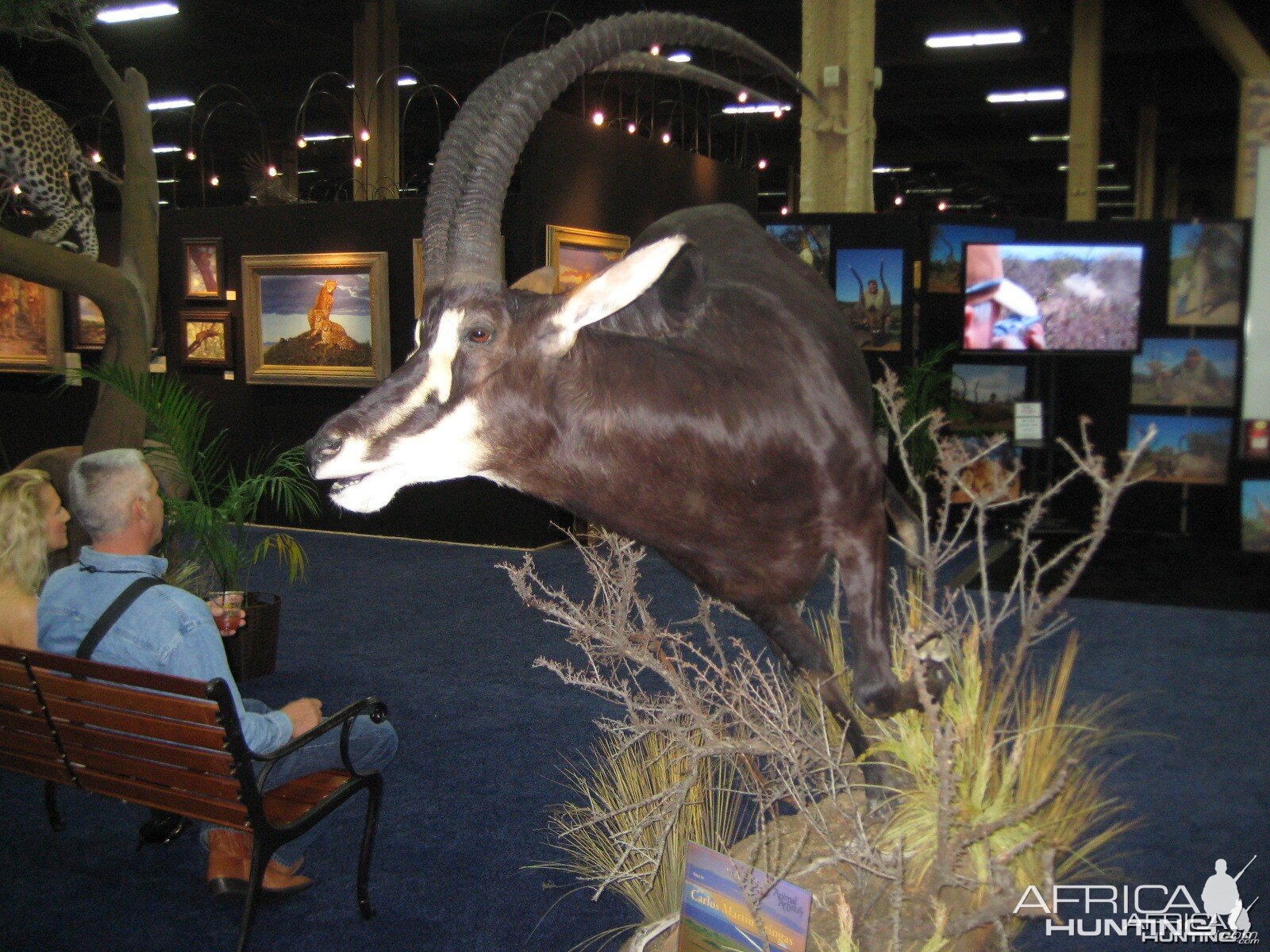 Taxidermy at Safari Club International Convention