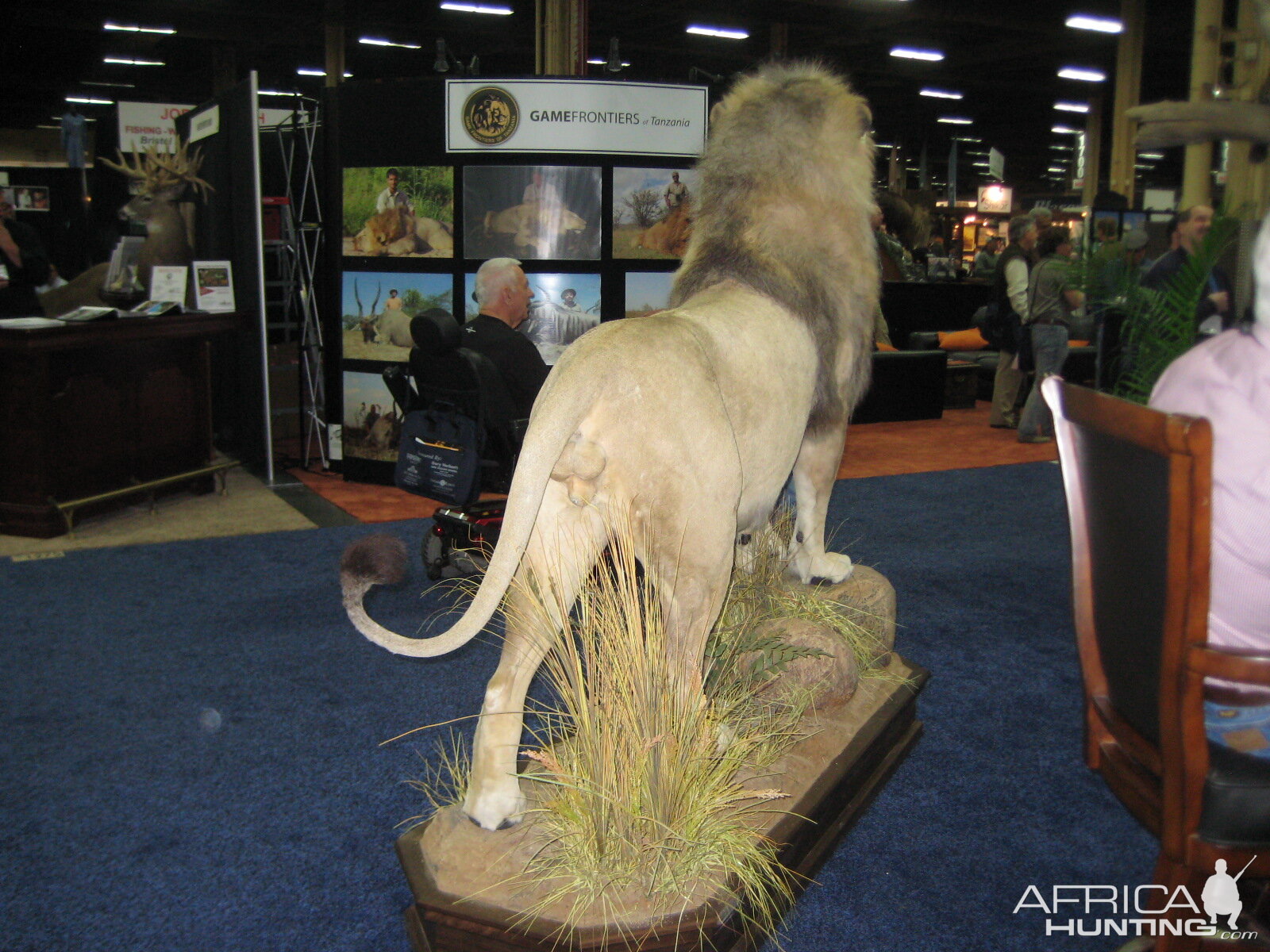 Taxidermy at Safari Club International Convention