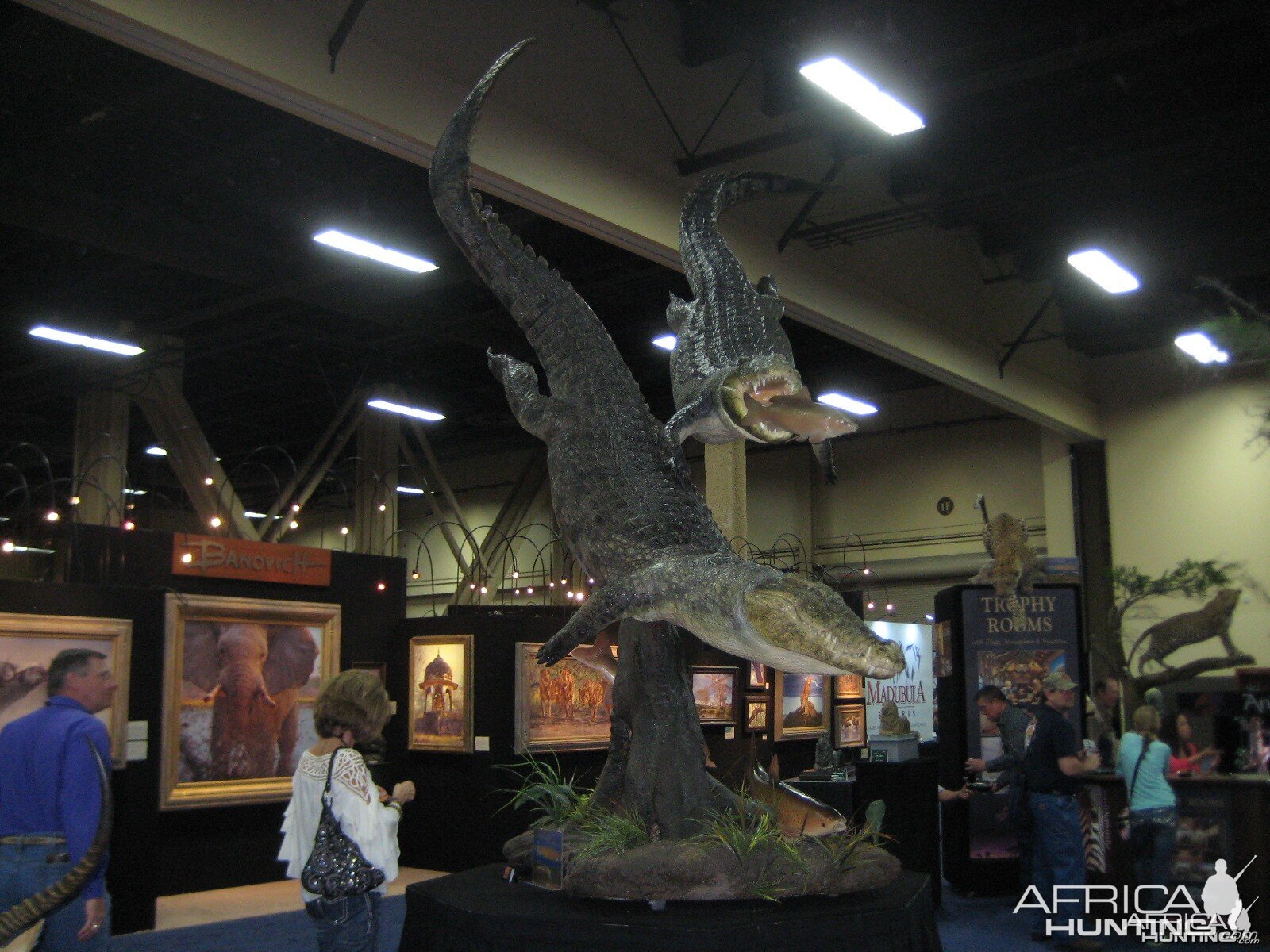 Taxidermy at Safari Club International Convention