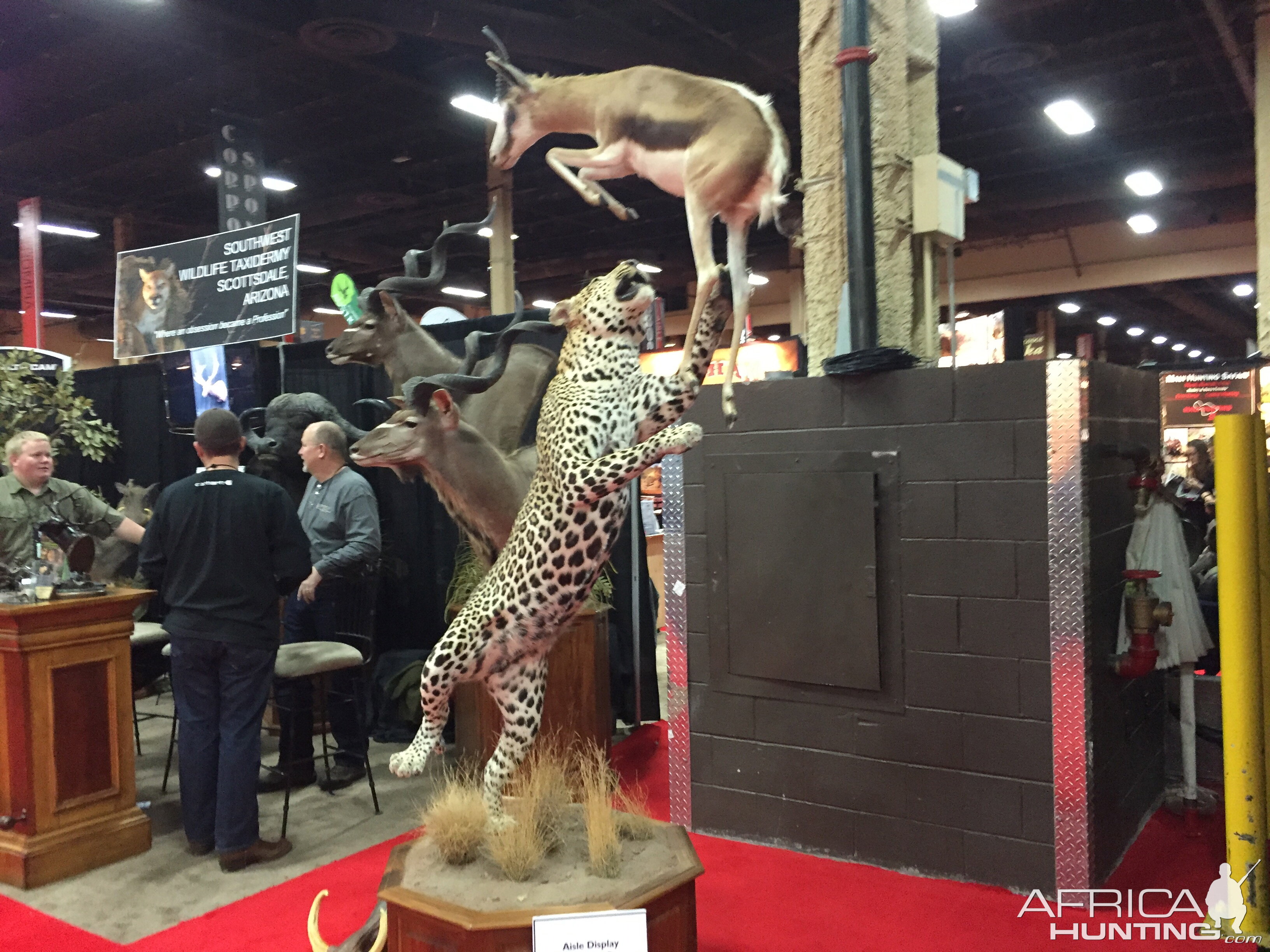 Taxidermy at Safari Club International Convention