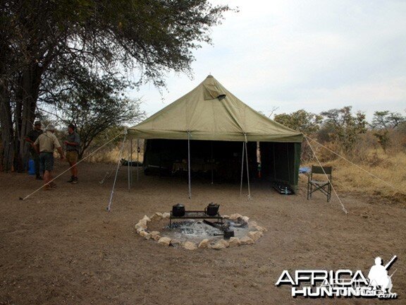 Tent Camp in Namibia