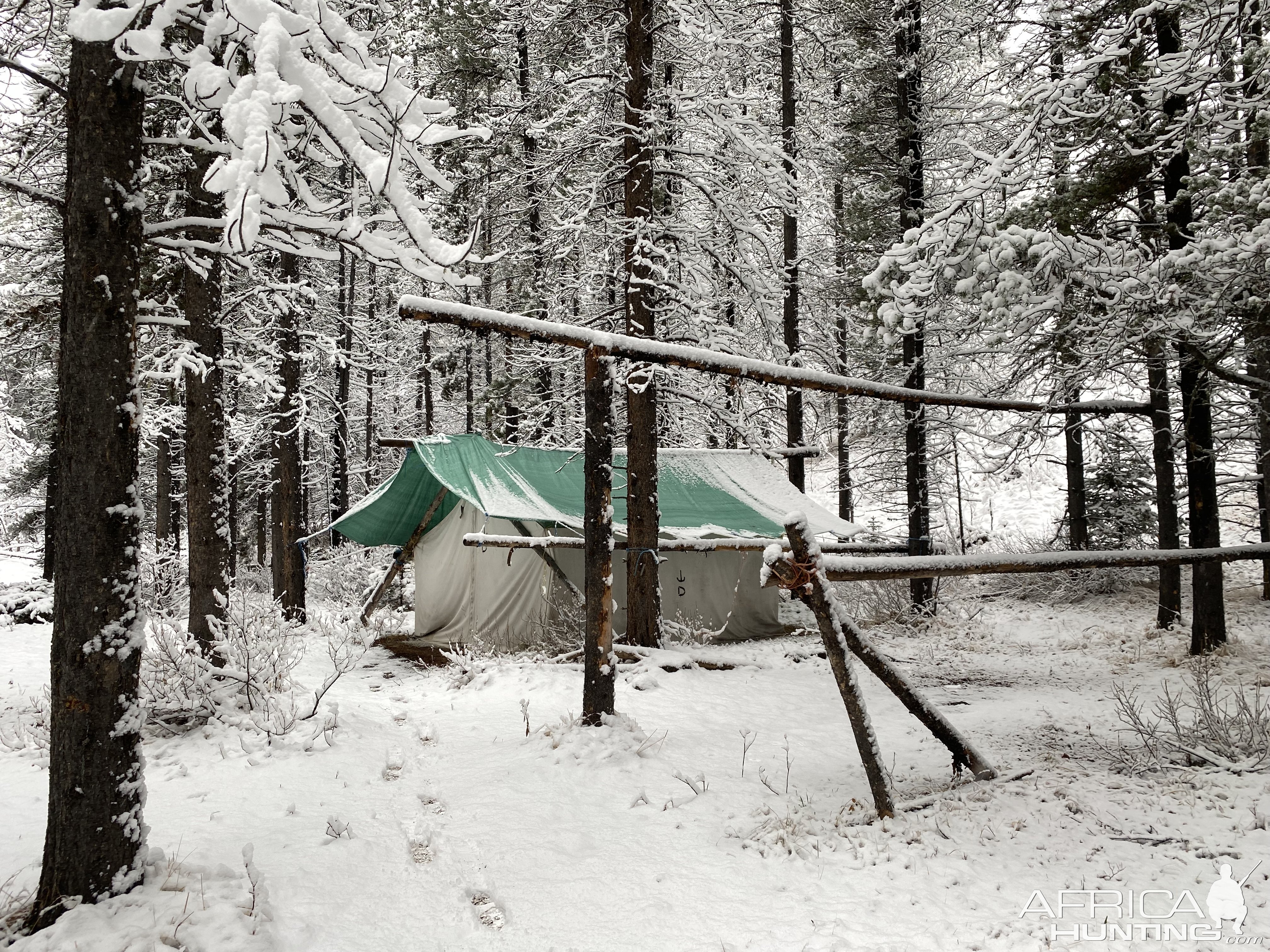 Tented Camp Alberta Canada