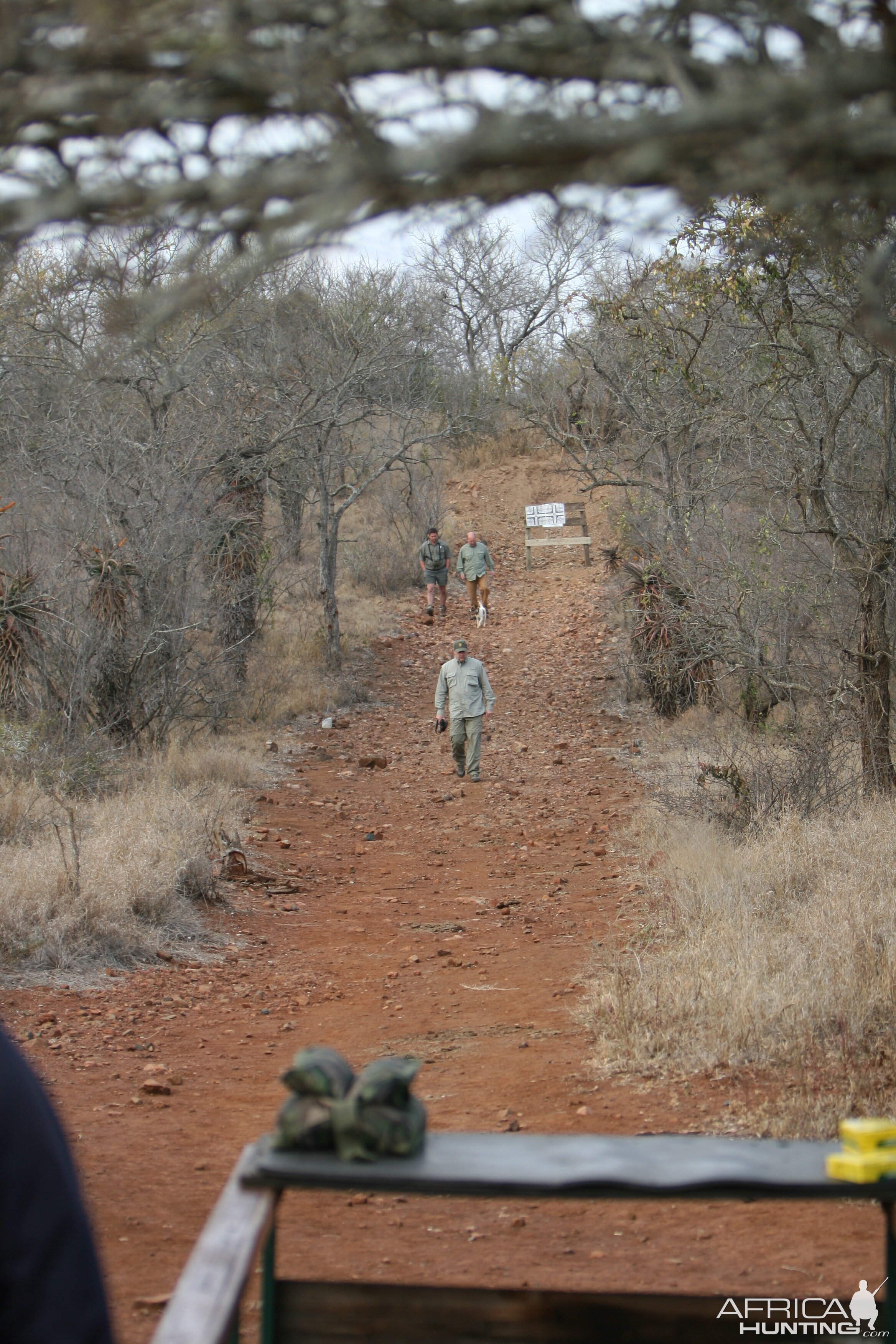 The shooting range