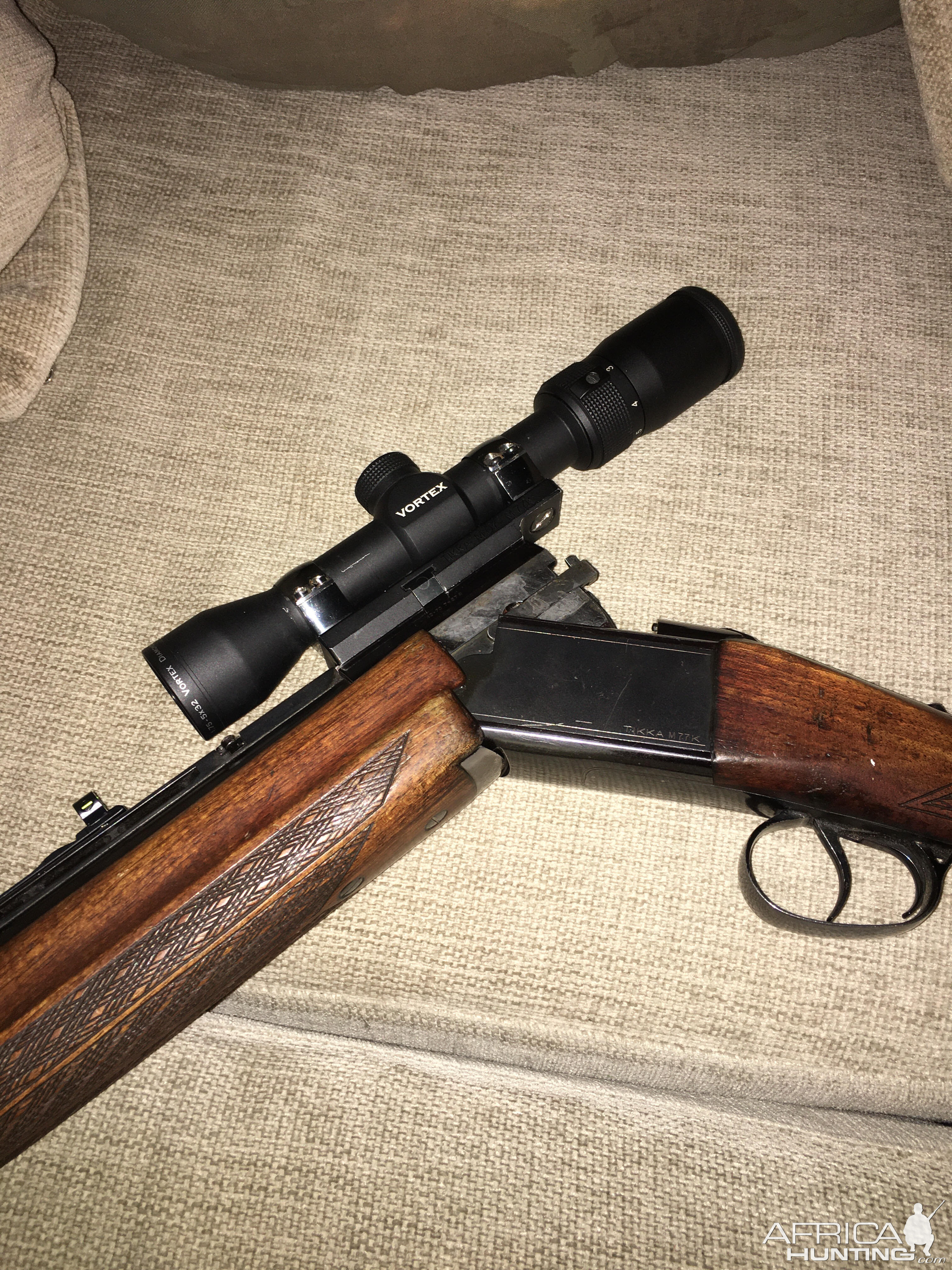 Tikka m77k Combination gun 12/7x57R