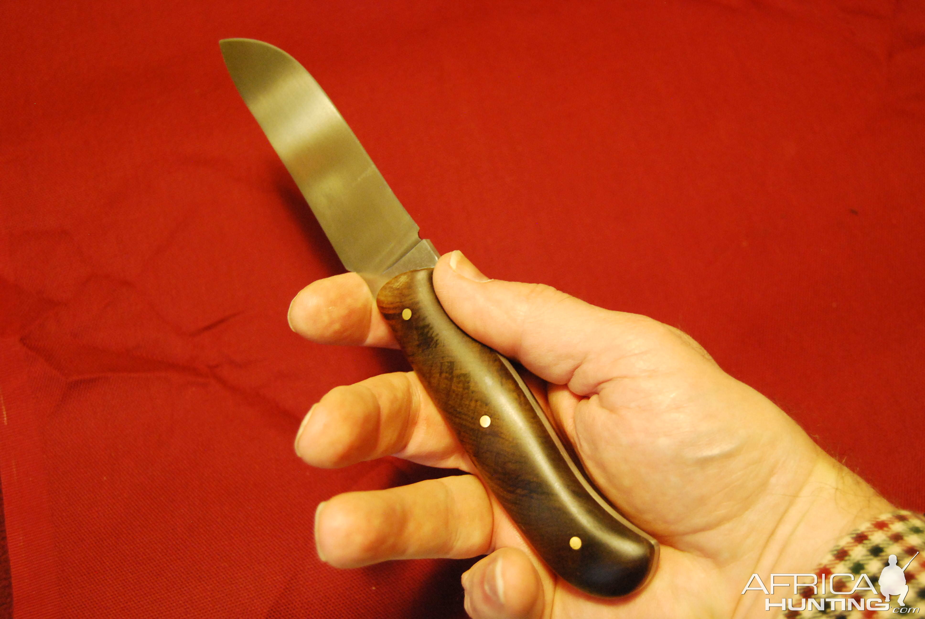 Trinity Thumb Notch Skinner Knife