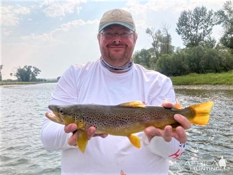 Trout Fishing Jefferson River Montana