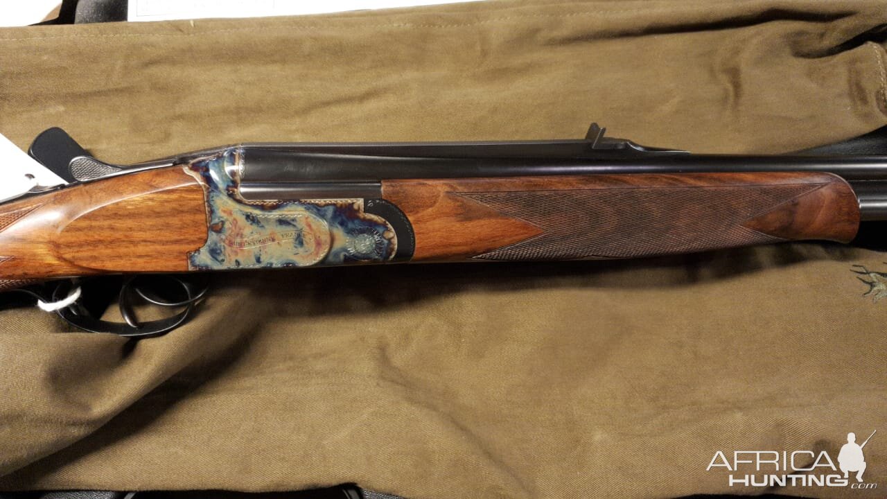 Verney 375 Flanged Magnum Double Rifle