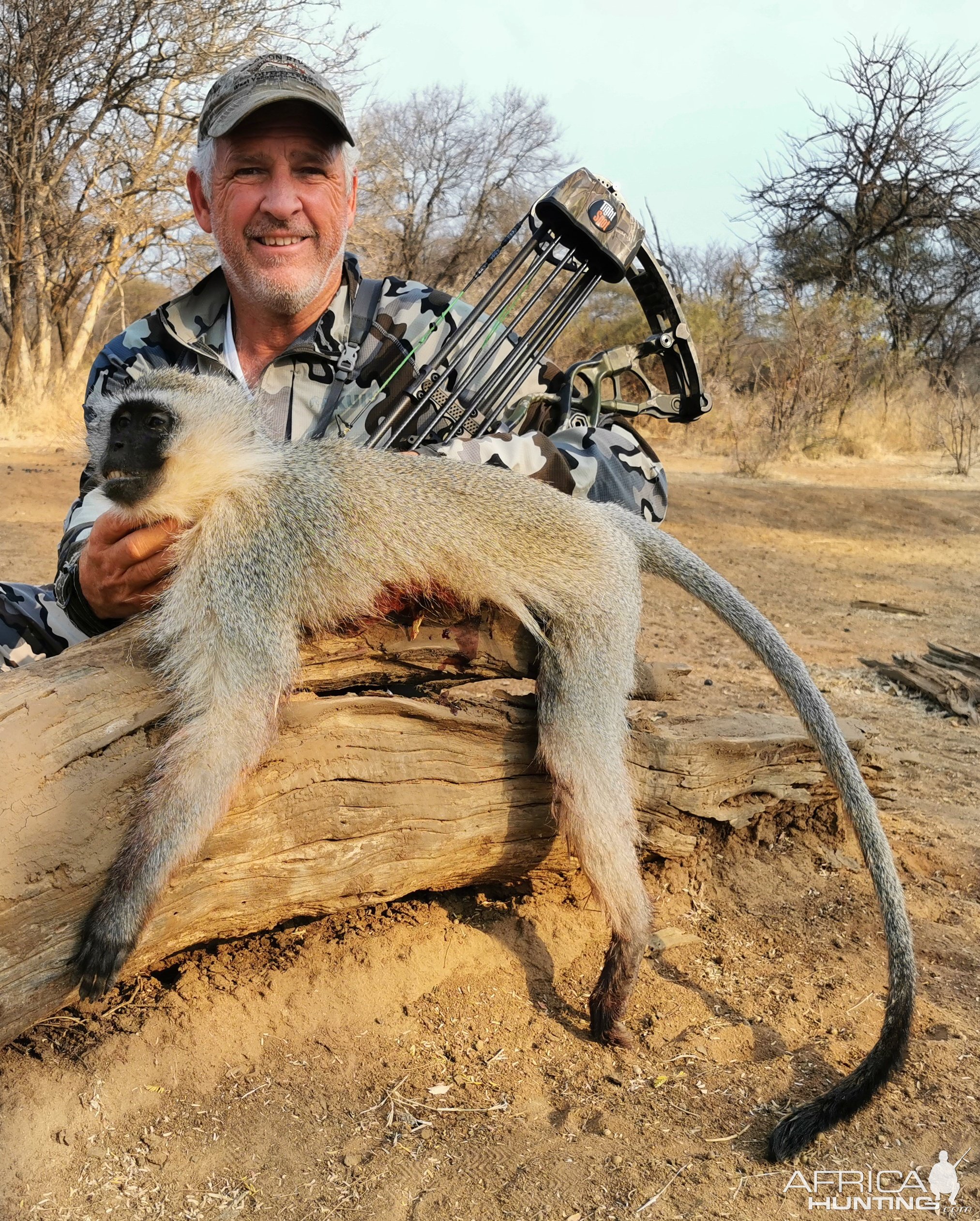 Vervet Monkey Bow Hunt South Africa