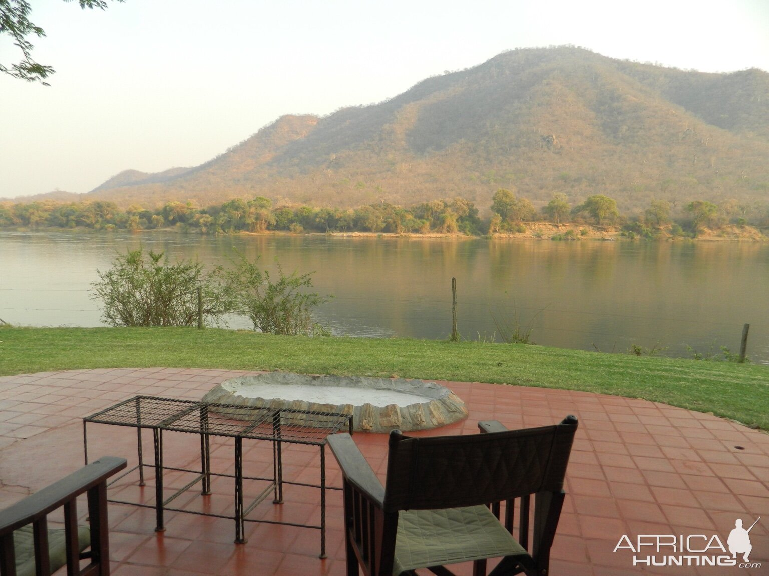 View from Lodge in Zambia