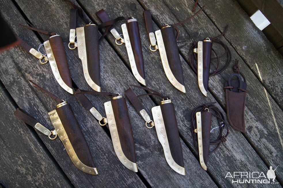 Viking Style Knife Sheaths