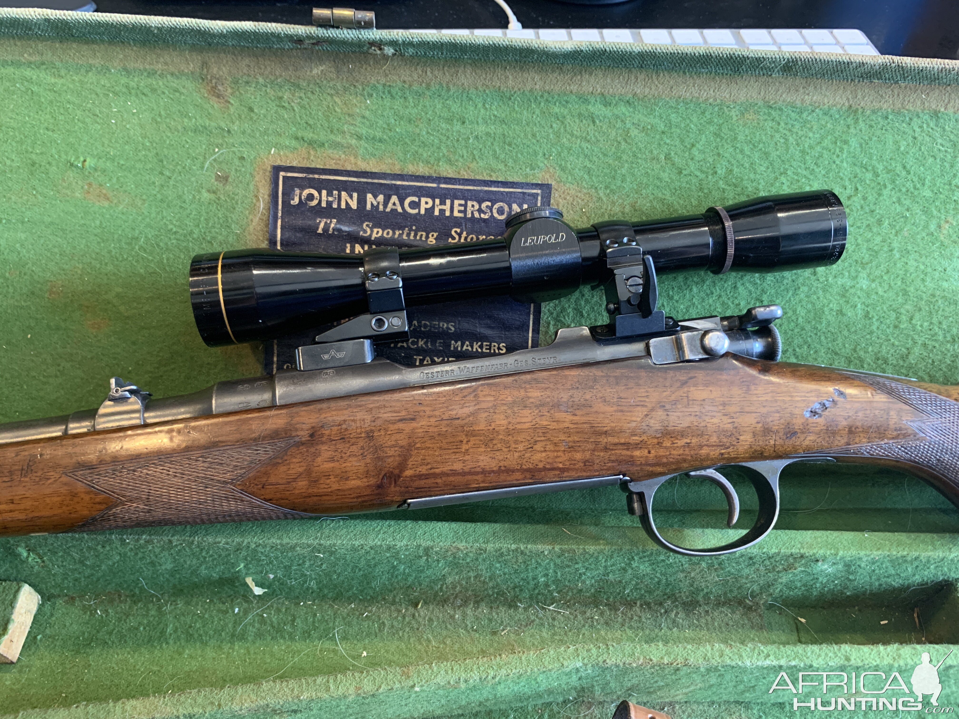 Vintage Westley Richards Mannlicher-schoenauer Takedown In 6.5x54ms Rifle