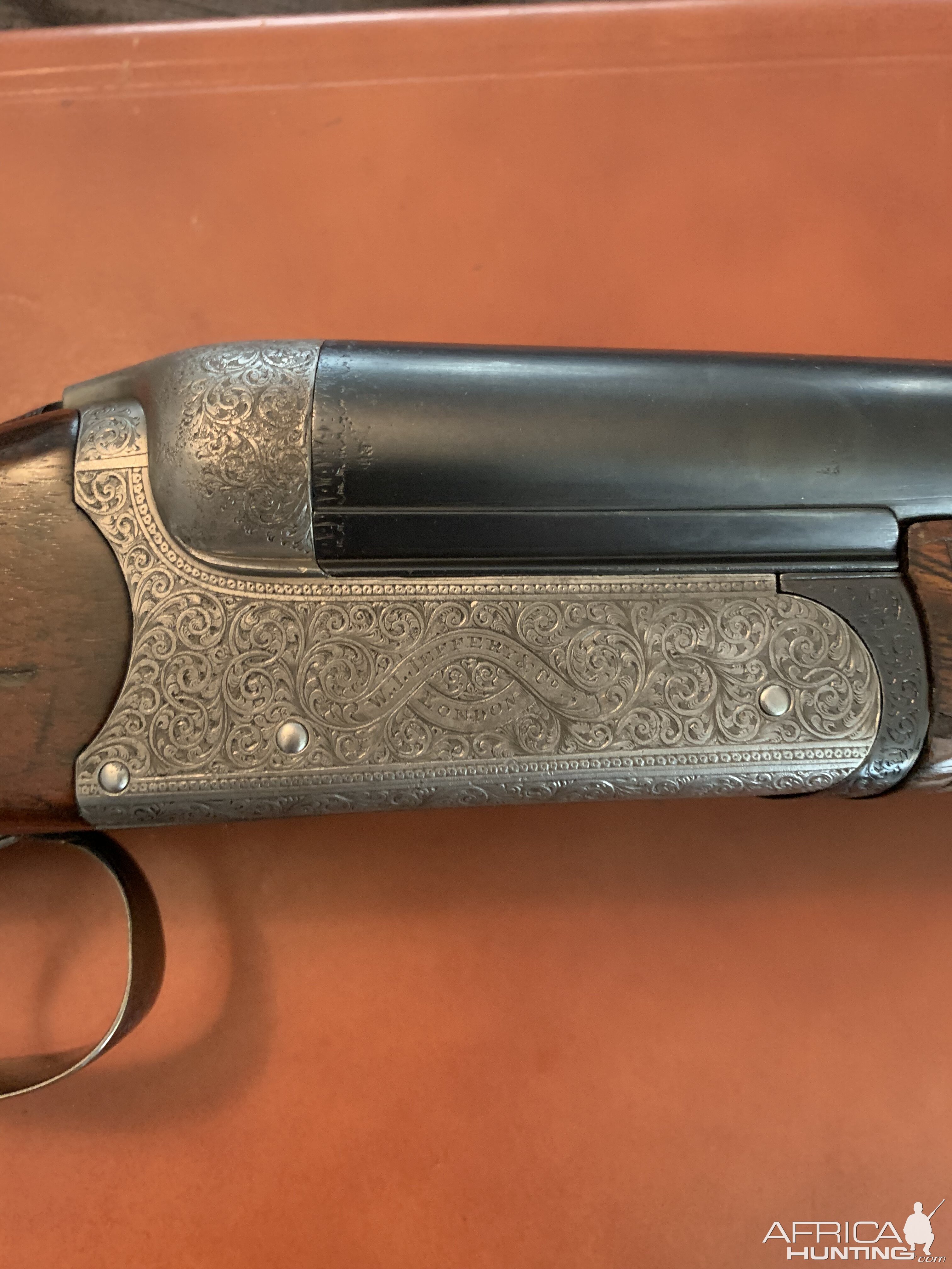 W. J. Jeffery Double Rifle chambered in 450 NE No2