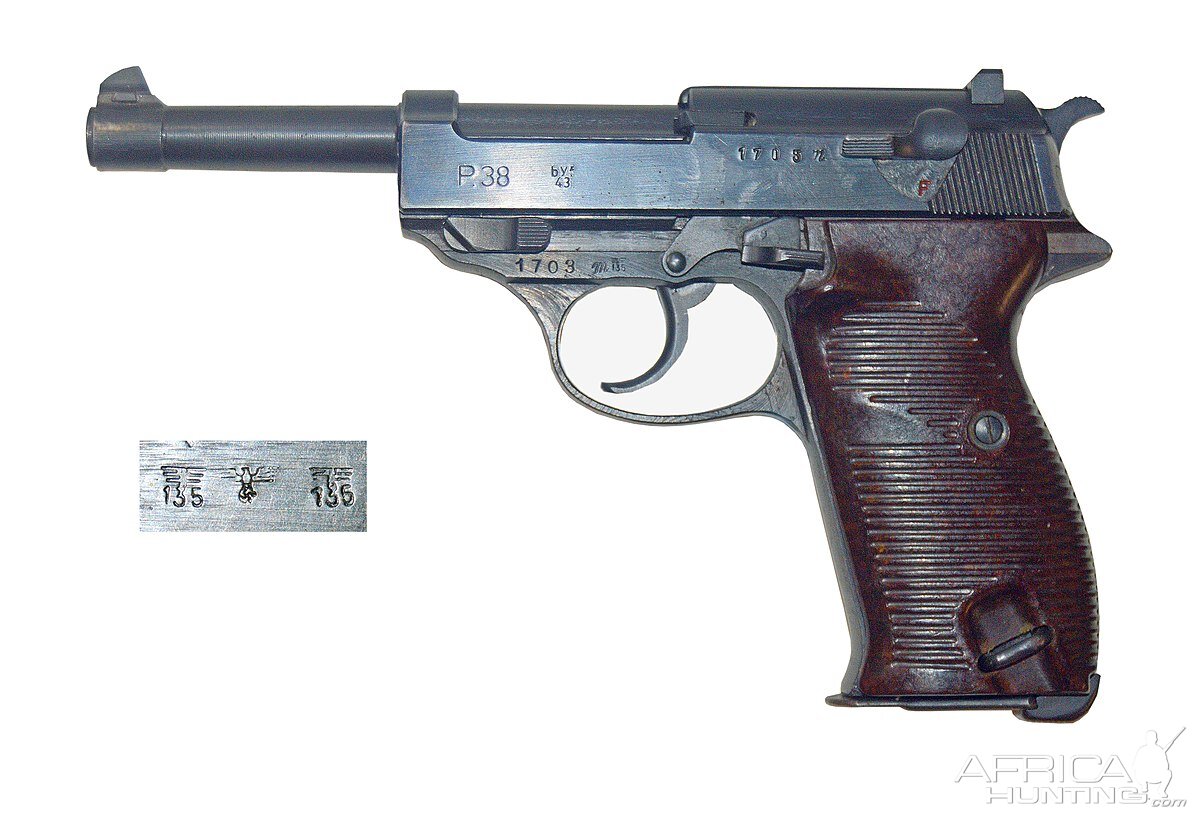 Walther P38 Wehrmacht Semi Automatic Pistol