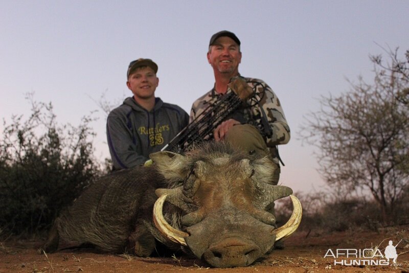 Warthog Bow Hunt South Africa