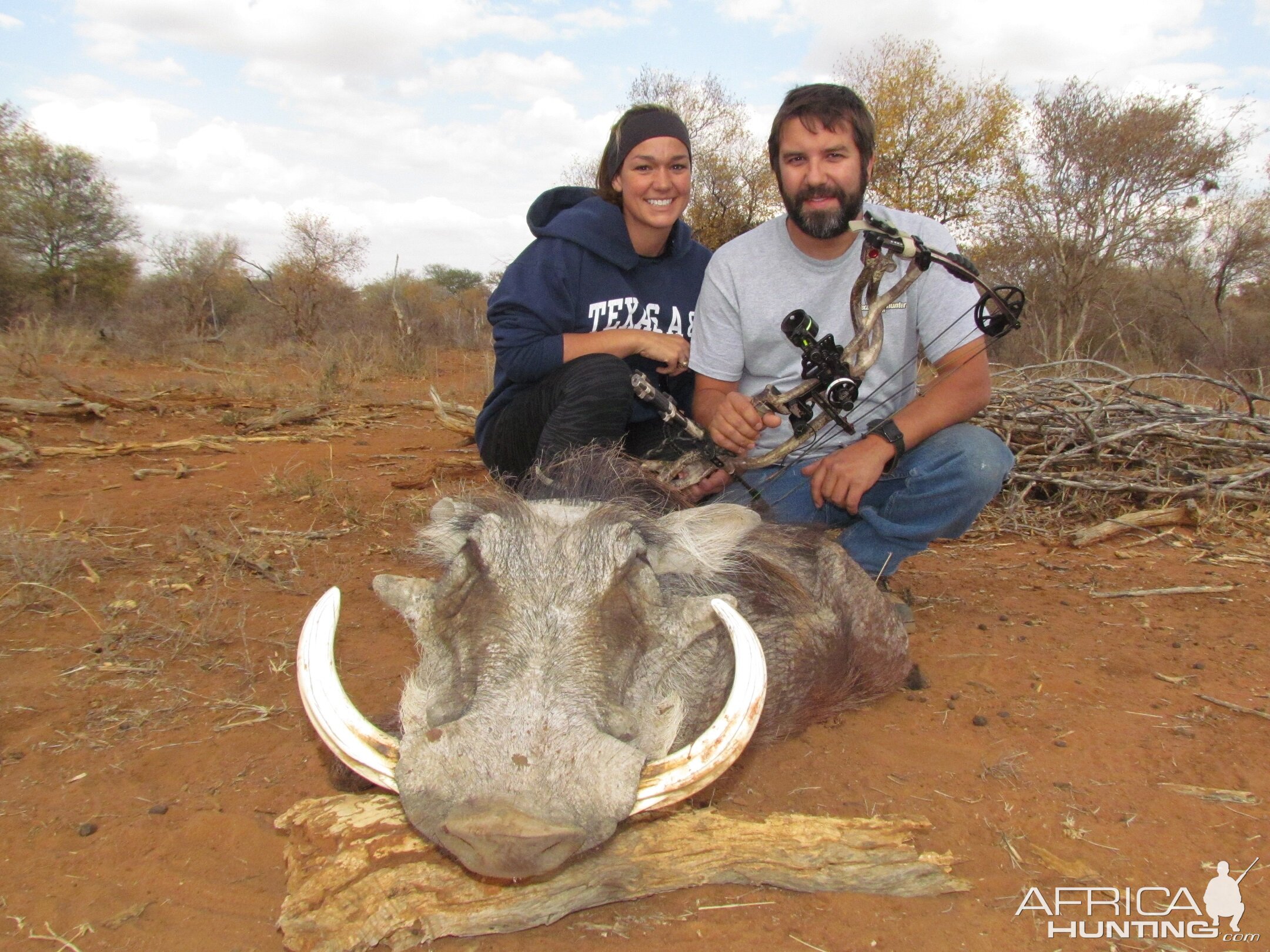 Warthog Bow Hunting in South Africa