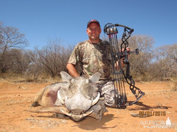 Warthog Bow Hunting South Africa