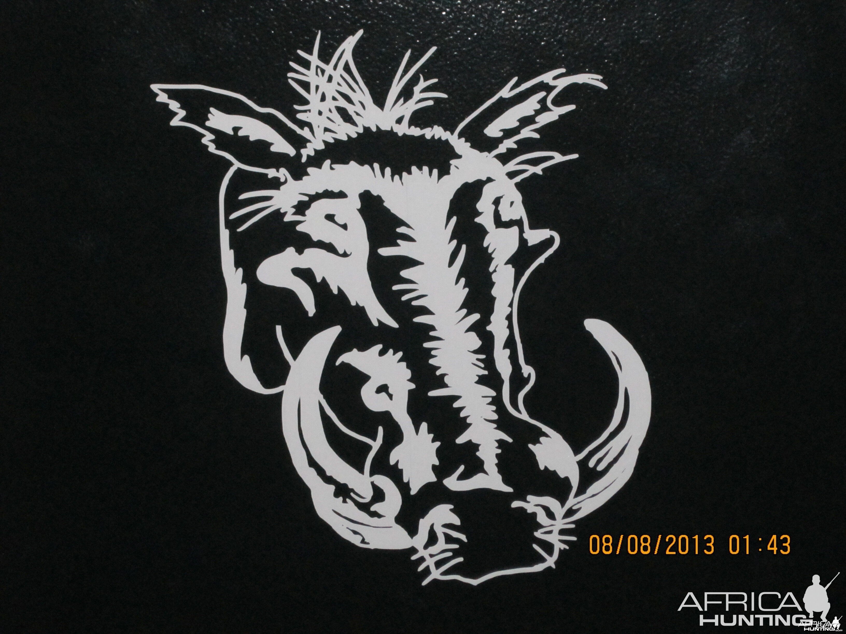 Warthog Decal Stickers