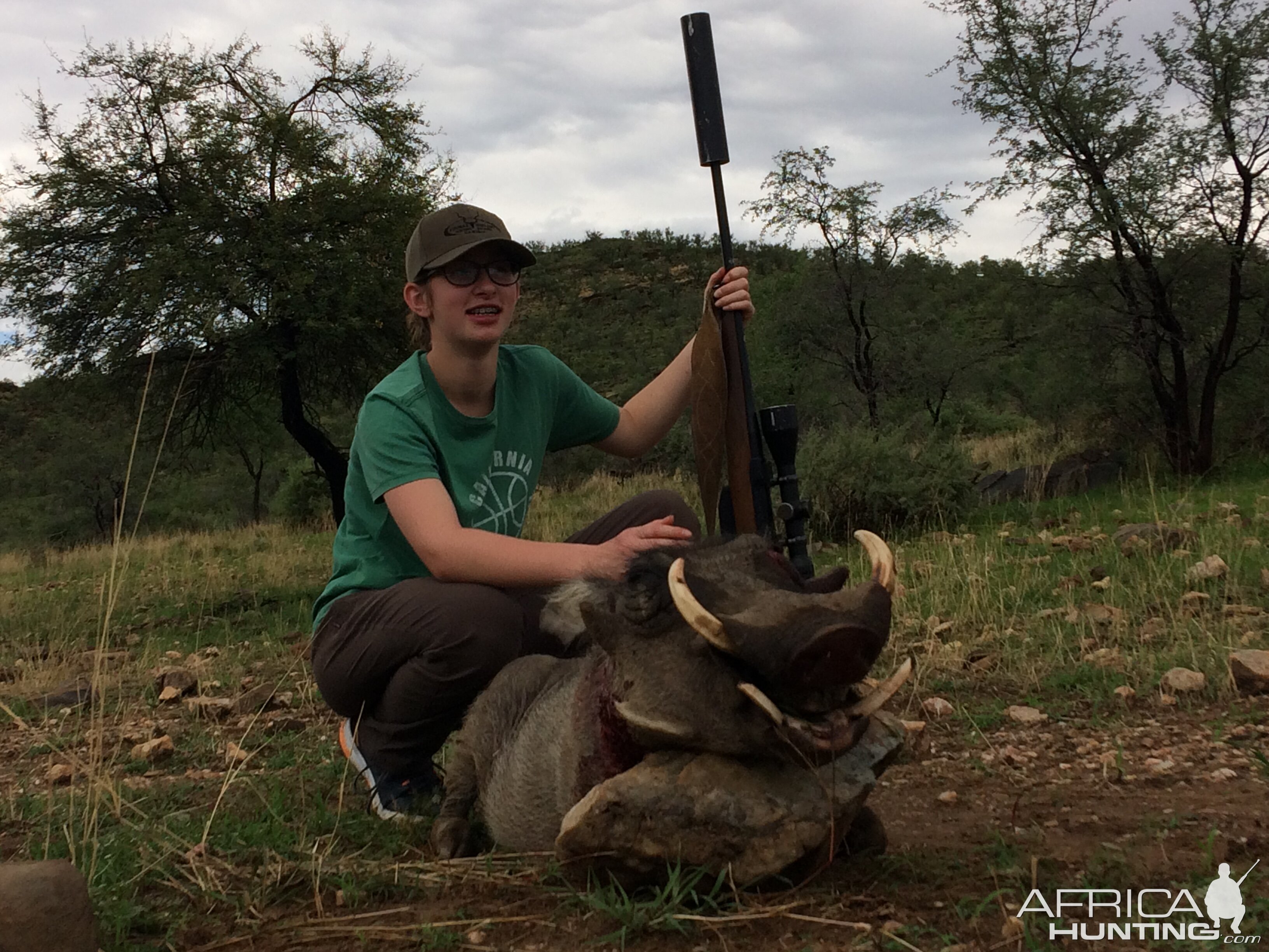 Warthog Hunt in Namibia