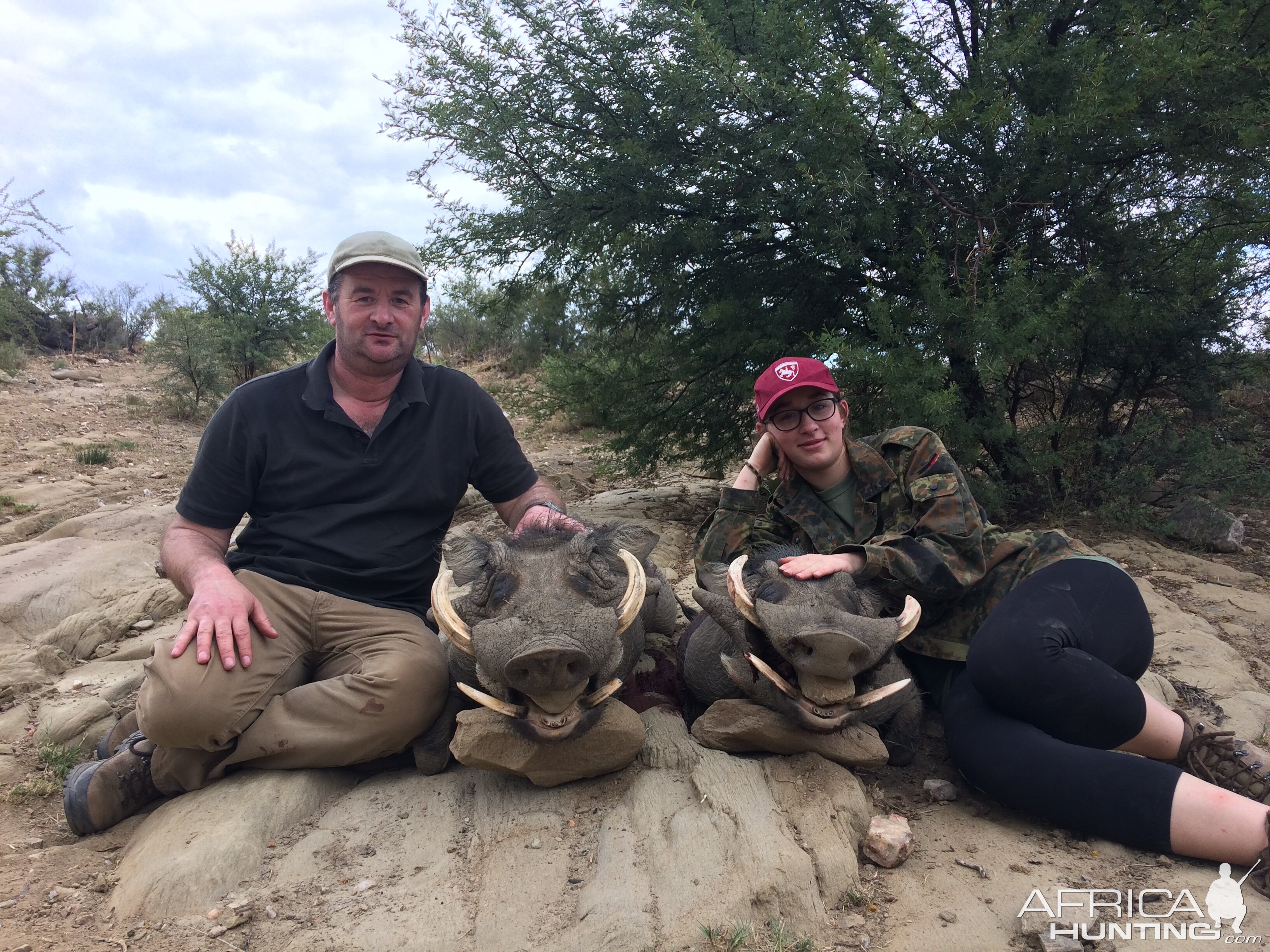 Warthog Hunt Namibia