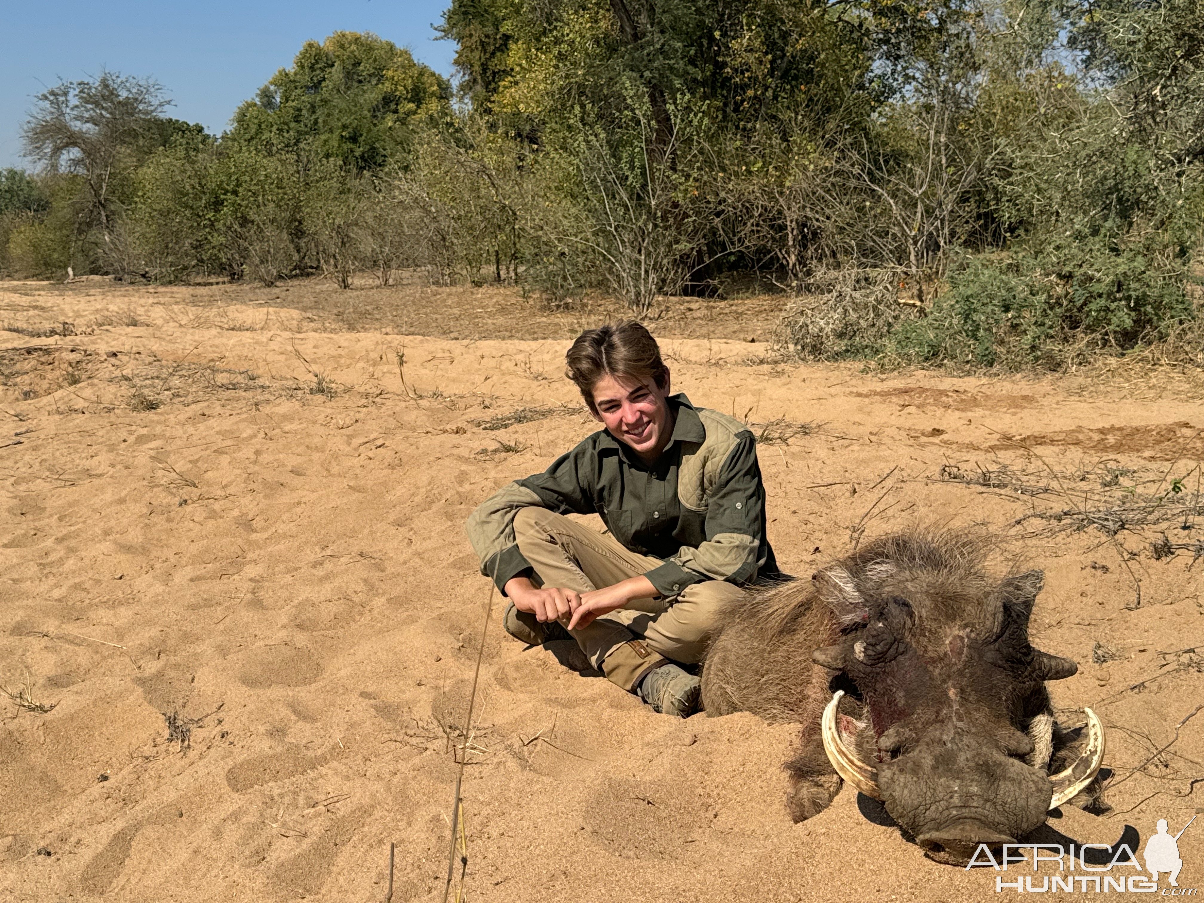 Warthog Hunt Save Conservancy Zimbabwe