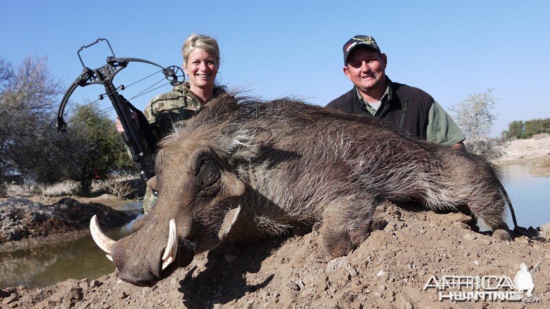 Warthog hunt with Wintershoek Johnny Vivier Safaris