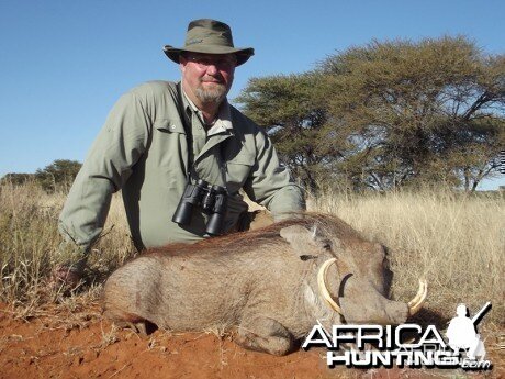 Warthog hunt with Wintershoek Johnny Vivier Safaris