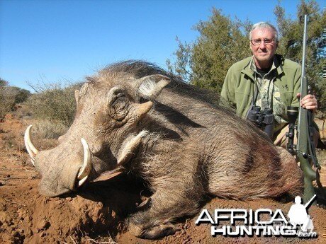 Warthog hunt with Wintershoek Johnny Vivier Safaris